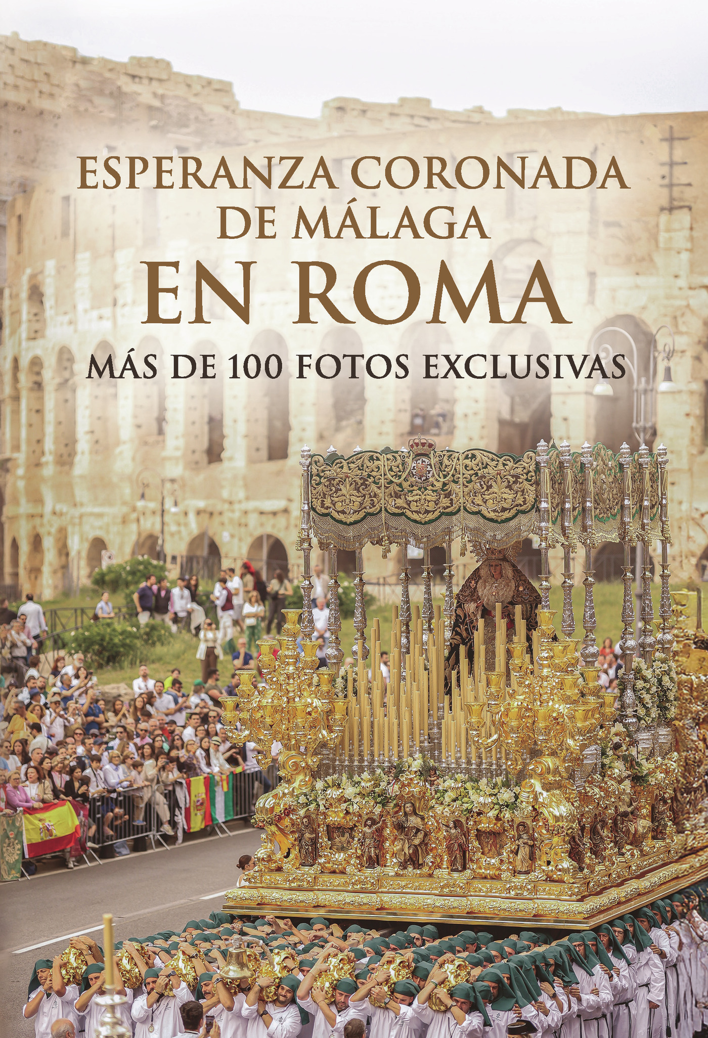 Portada de Esperanza Coronada de Málaga, en Roma