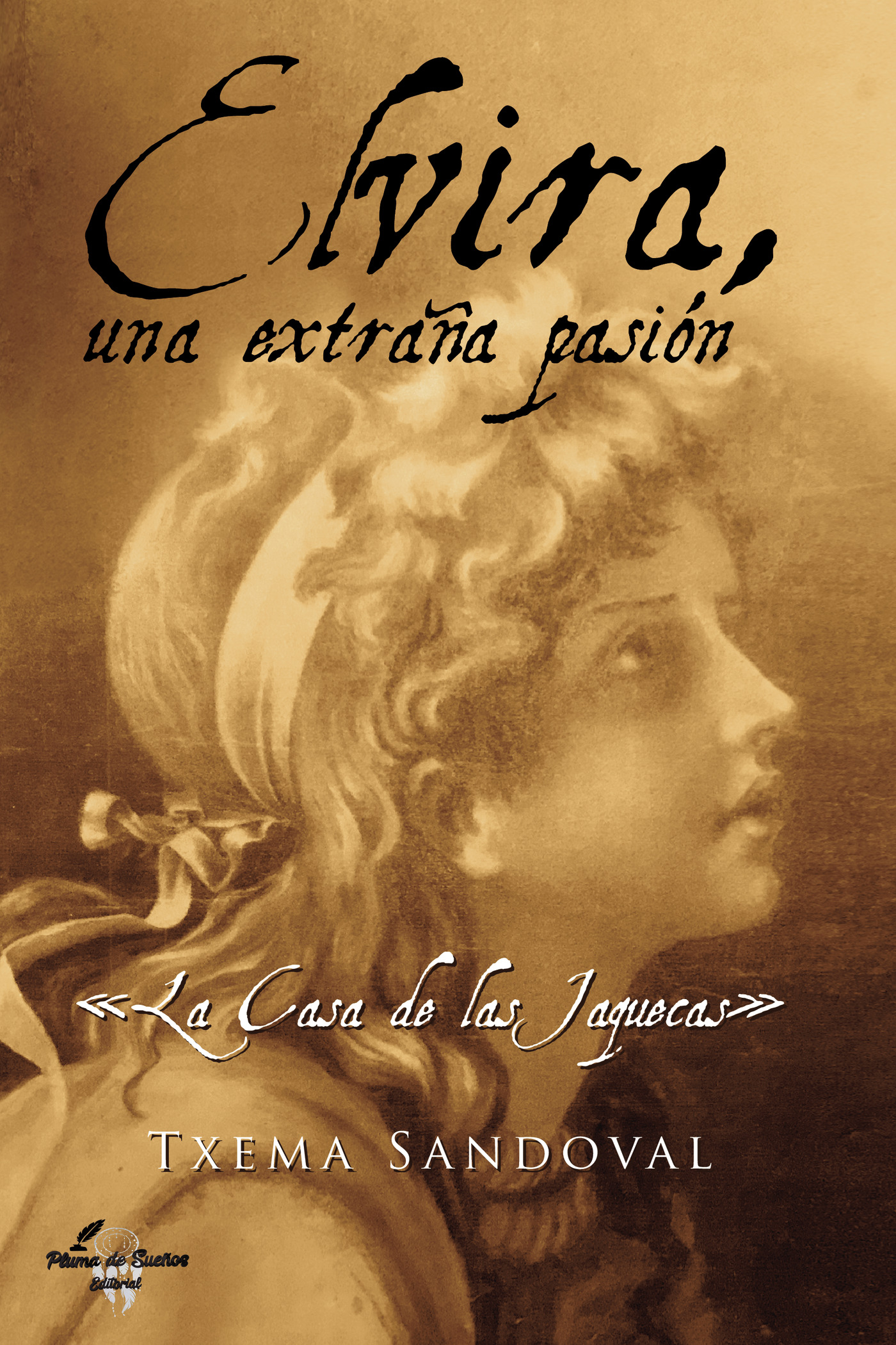 Portada de Elvira, una extraña pasión