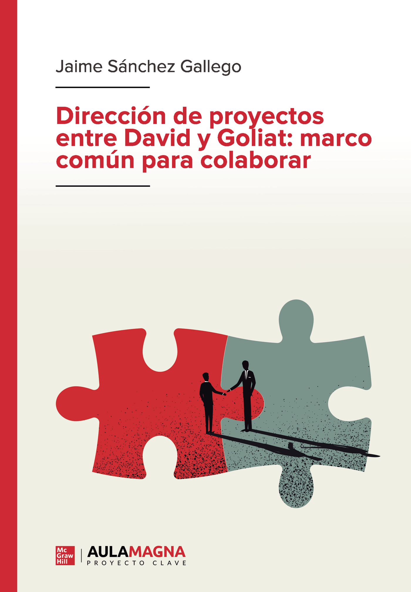 Portada de Dirección de proyectos entre David y Goliat: marco común para colaborar · Jaime Sánchez Gallego