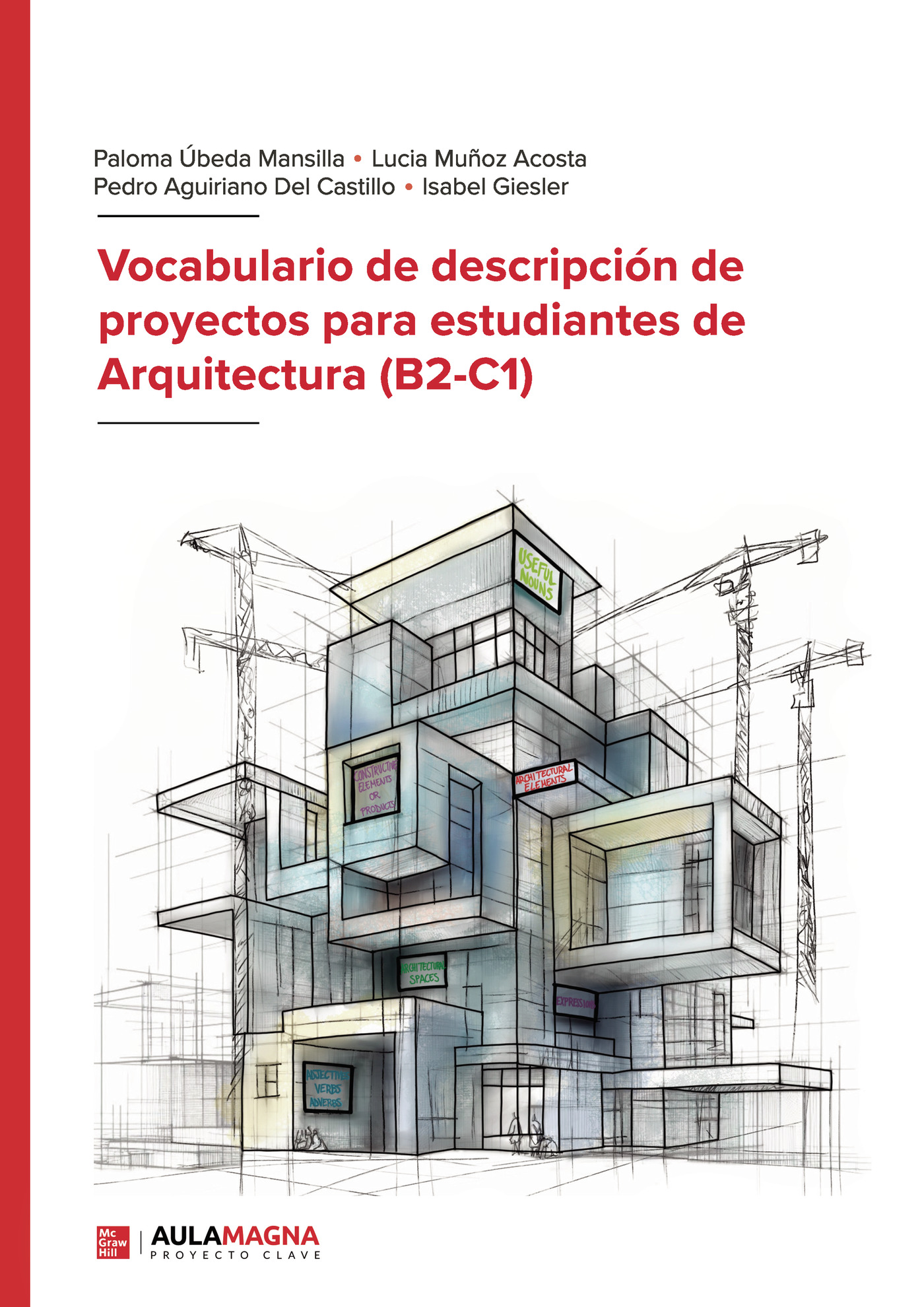 Portada de Vocabulario de descripción de proyectos para estudiantes de Arquitectura (B2-C1)