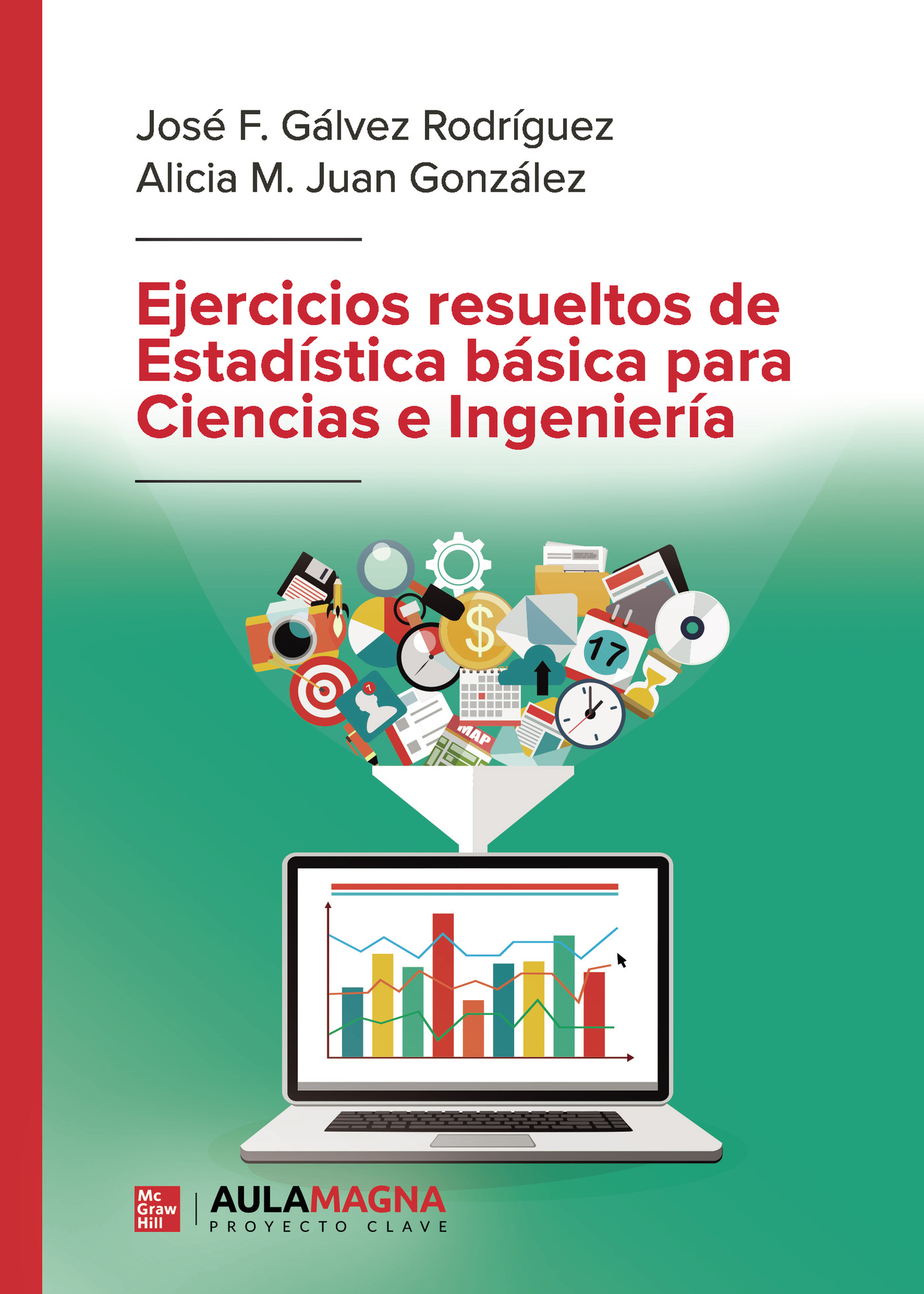 Portada de Ejercicios resueltos de Estadística básica para Ciencias e Ingeniería