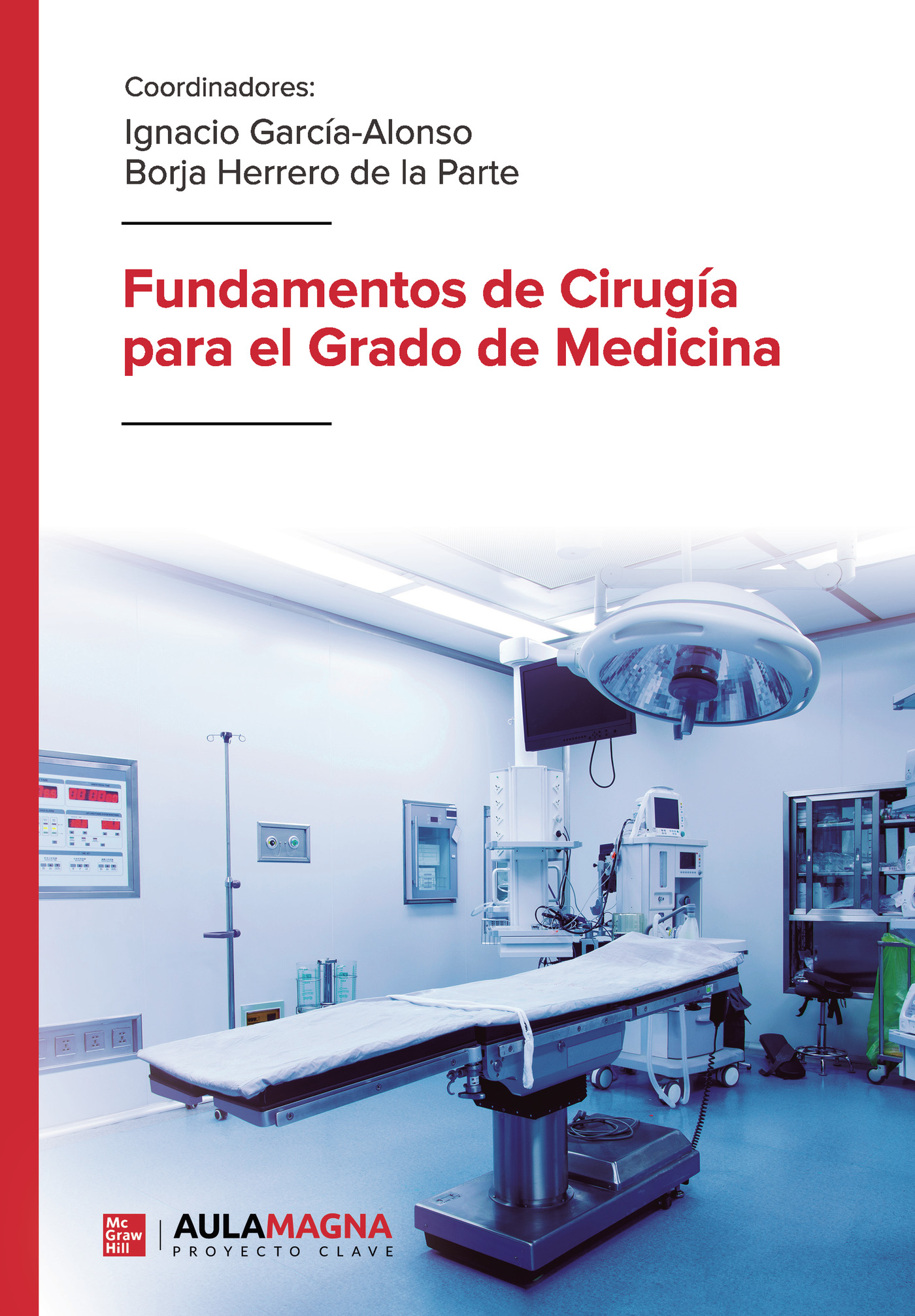 Portada de Fundamentos de Cirugía para el Grado de Medicina