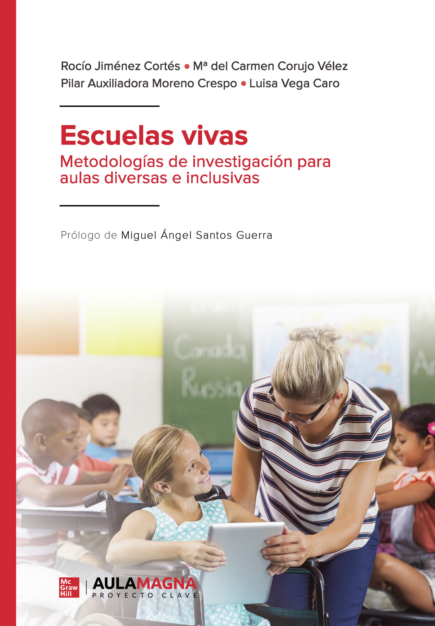 Portada de Escuelas vivas · Rocío Jiménez Cortés