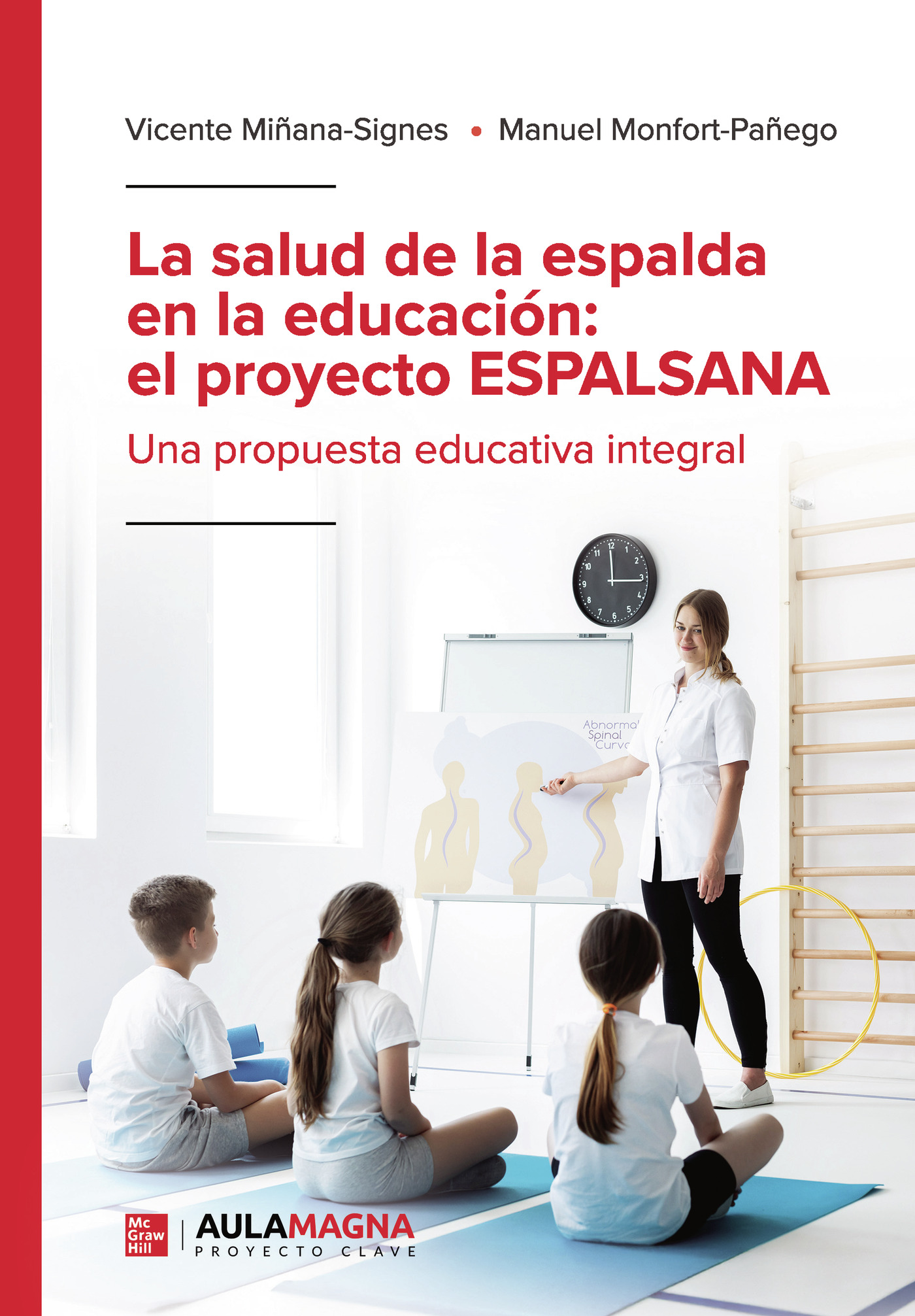 Portada de La salud de la espalda en la educación: el proyecto ESPALSANA