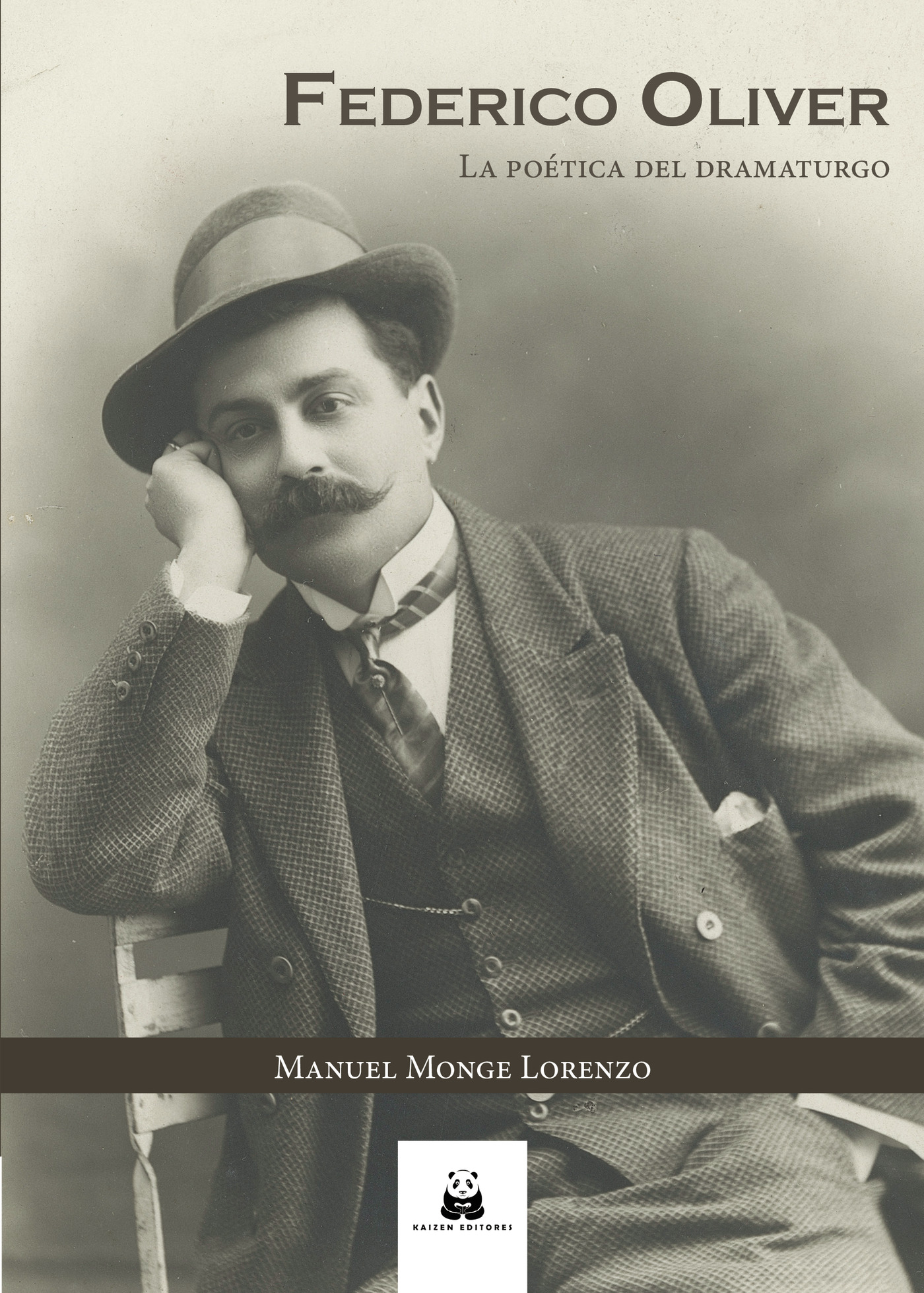 Portada de Federico Oliver. La poética del dramaturgo