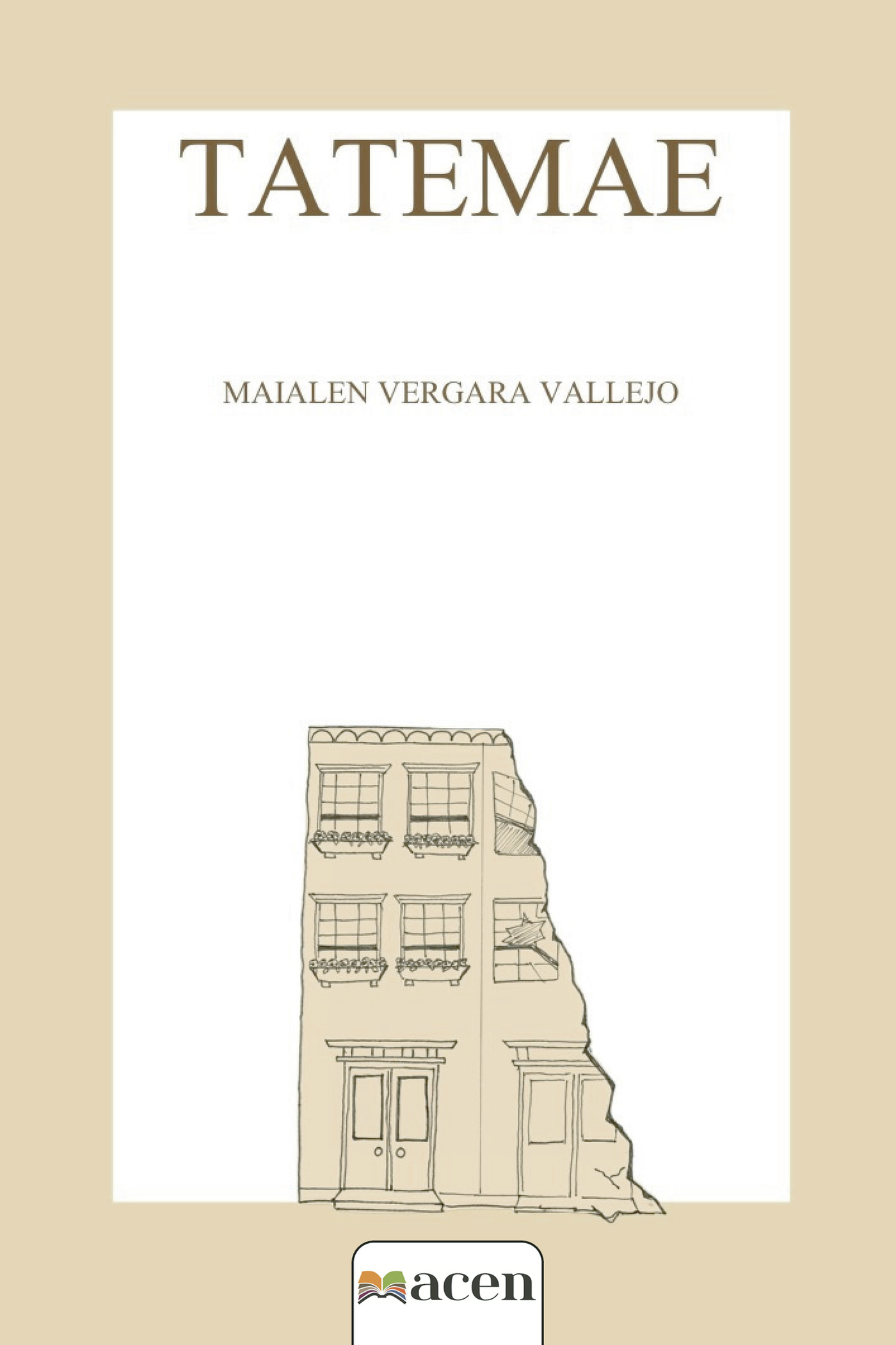 Portada de TATEMAE · Maialen Vergara Vallejo