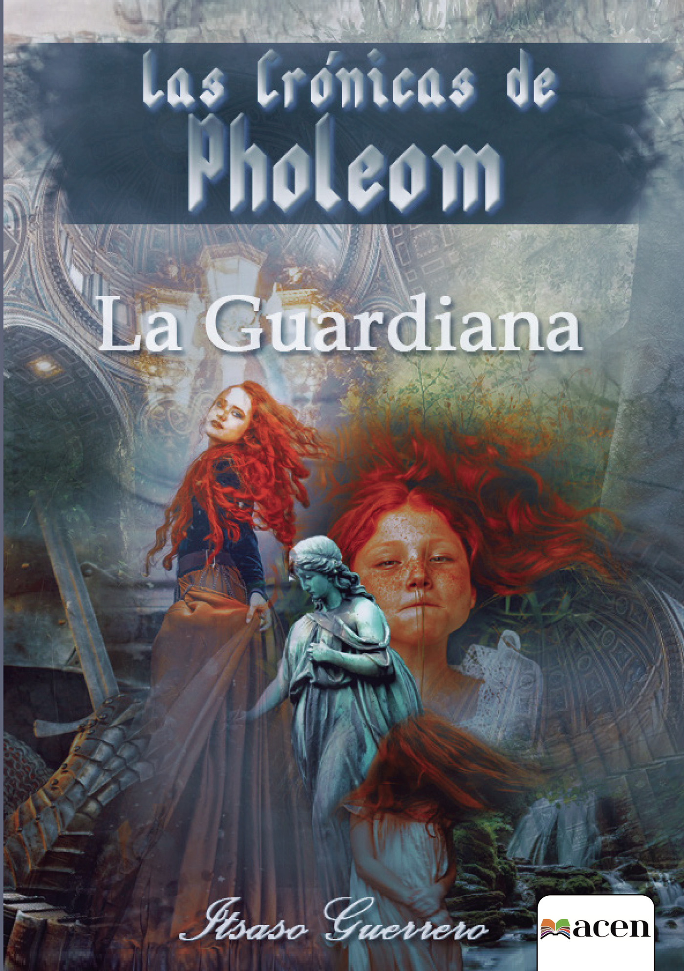 Portada de Las Crónicas de Pholeom · Itsaso Guerrero Fuente