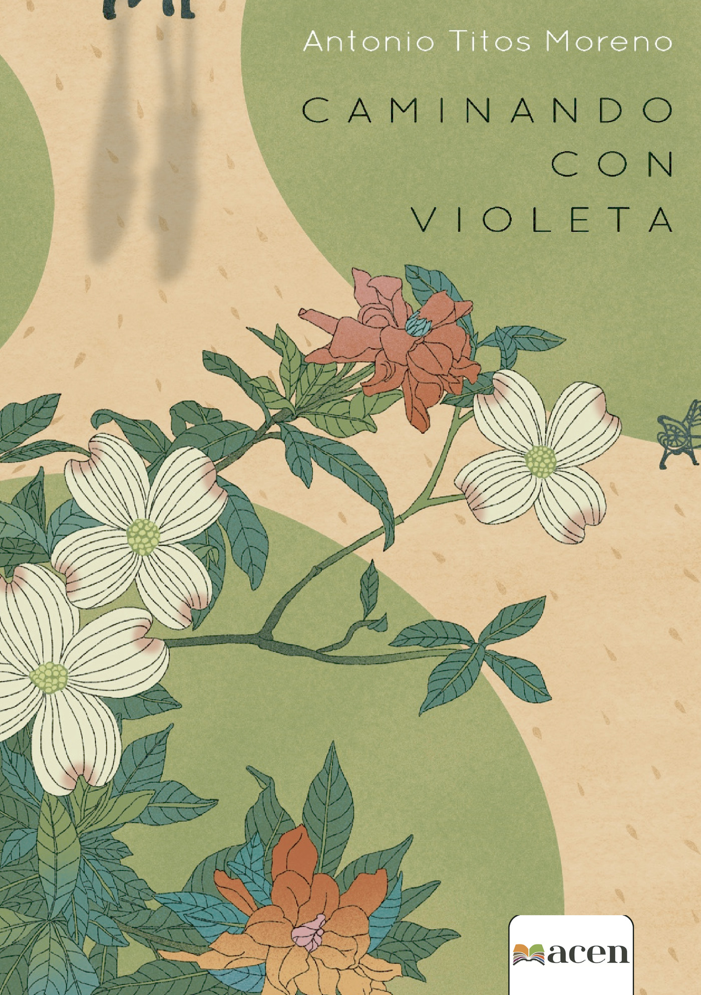 Portada de CAMINANDO CON VIOLETA · Antonio Titos Moreno