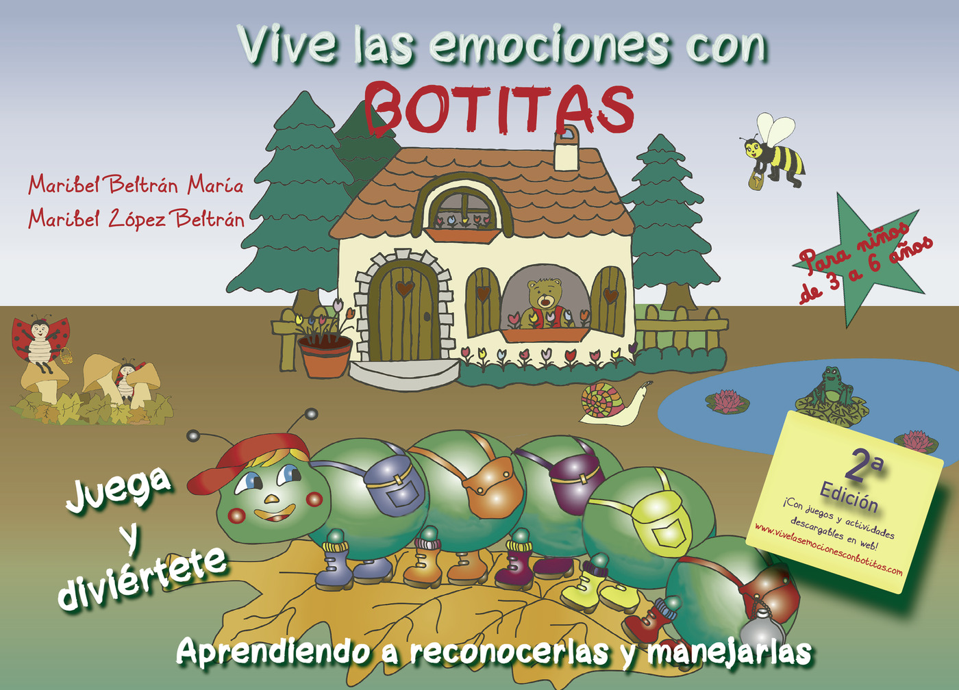 Portada de Vive las emociones con BOTITAS · Maribel Beltrán María