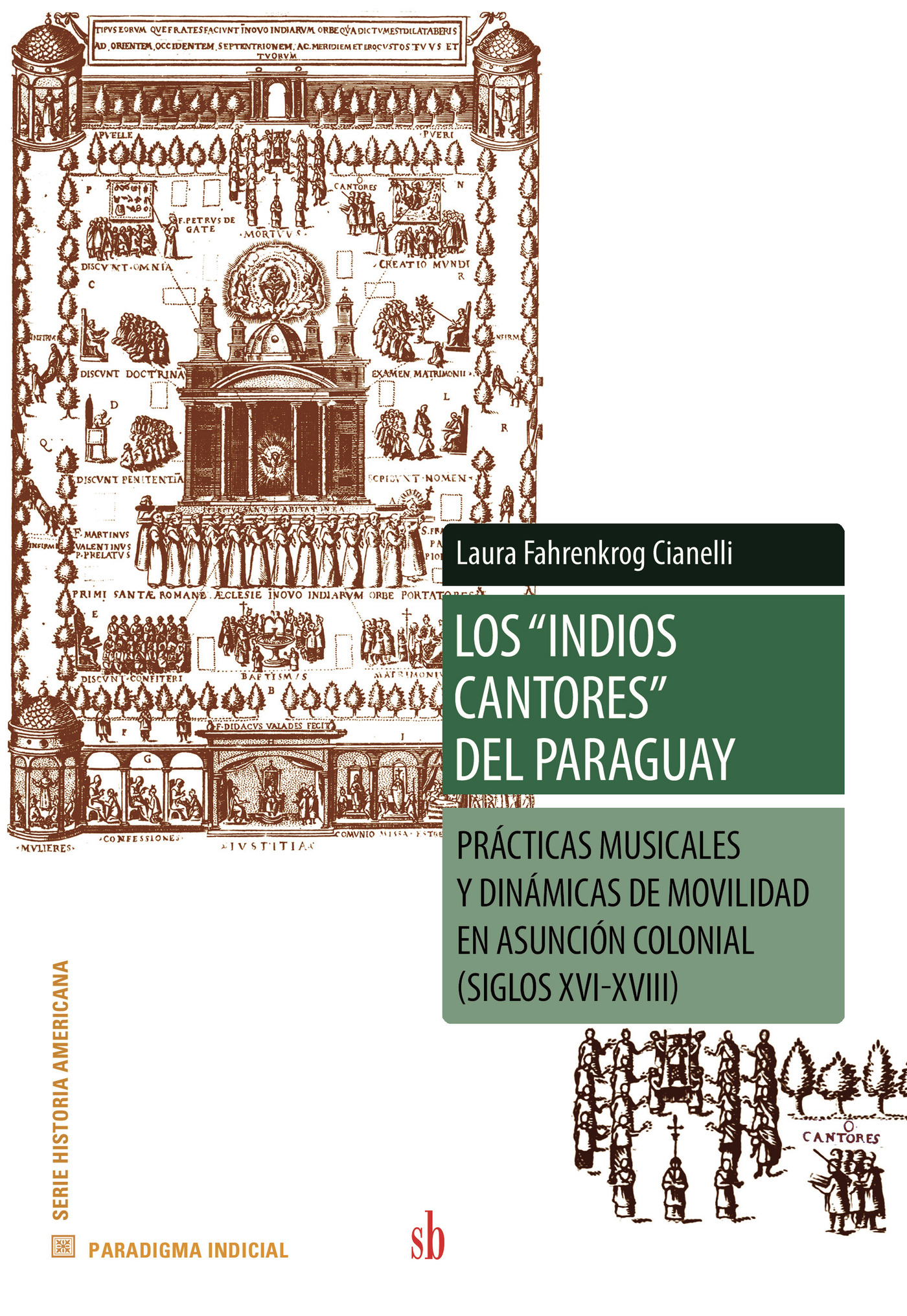 Portada de Los indios cantores del Paraguay