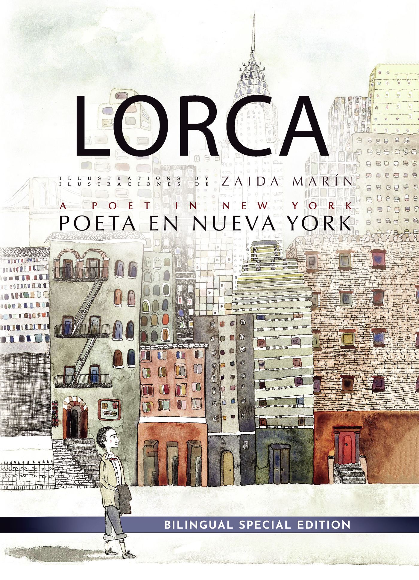 Portada de LORCA. A POET IN NEW YORK · Zaida Peña Marín
