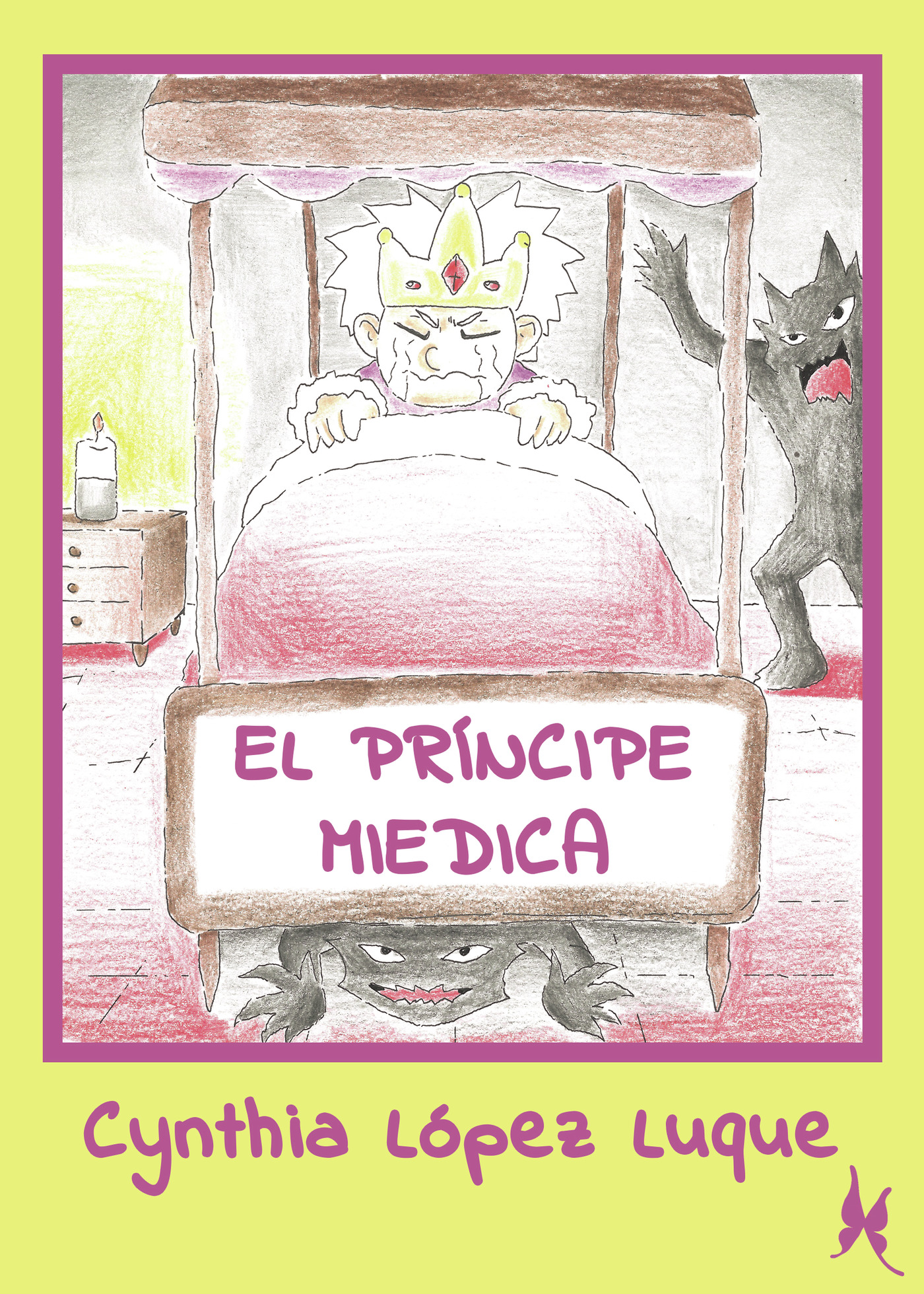 Portada de El príncipe miedica