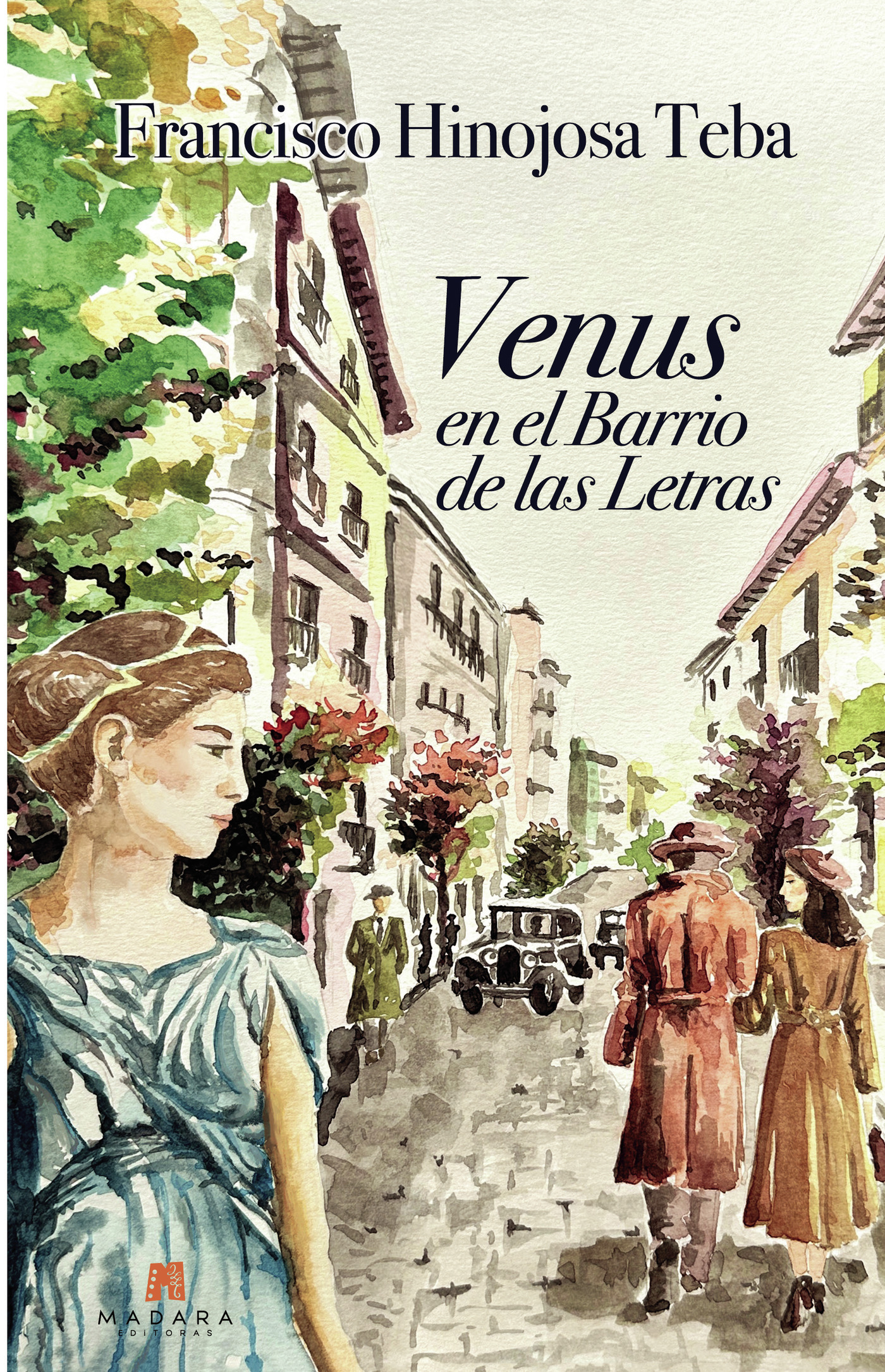 Portada de Venus en el Barrio de las Letras