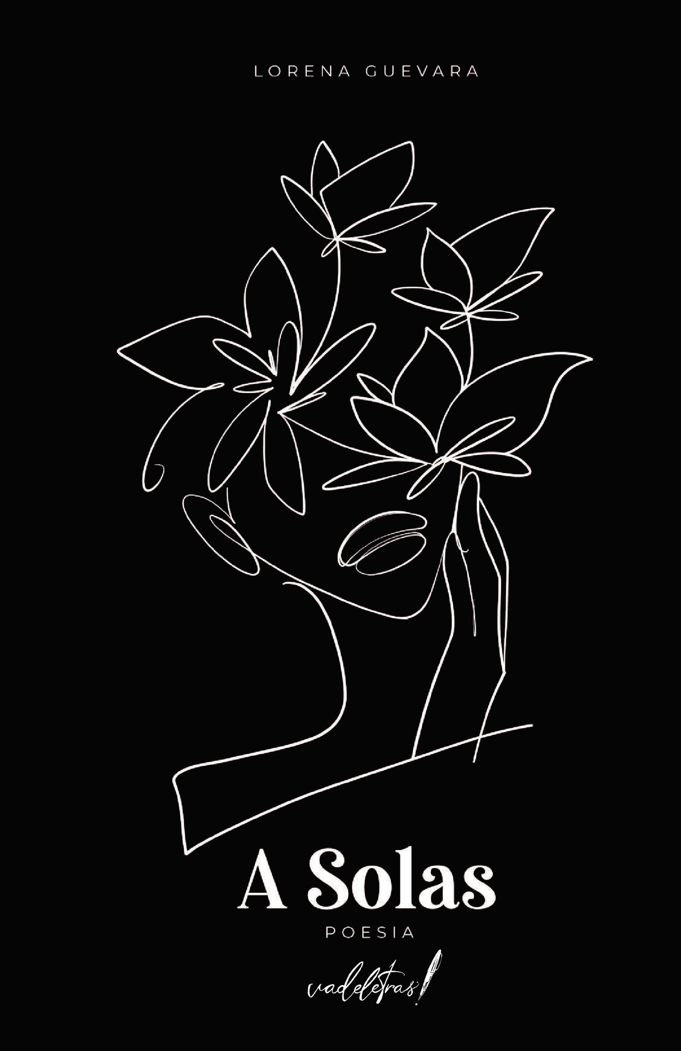 Portada de A SOLAS · María Antuña Menéndez