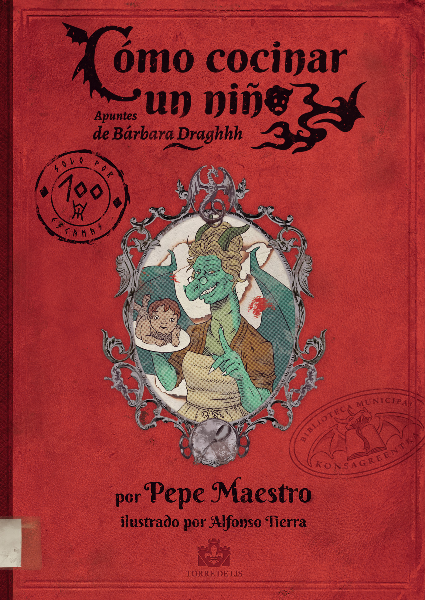 Portada de Cómo cocinar un niño.