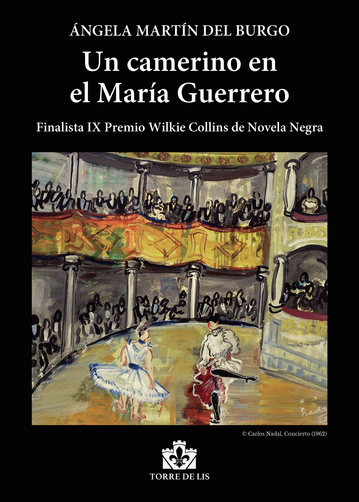Portada de Un camerino en el María Guerrera
