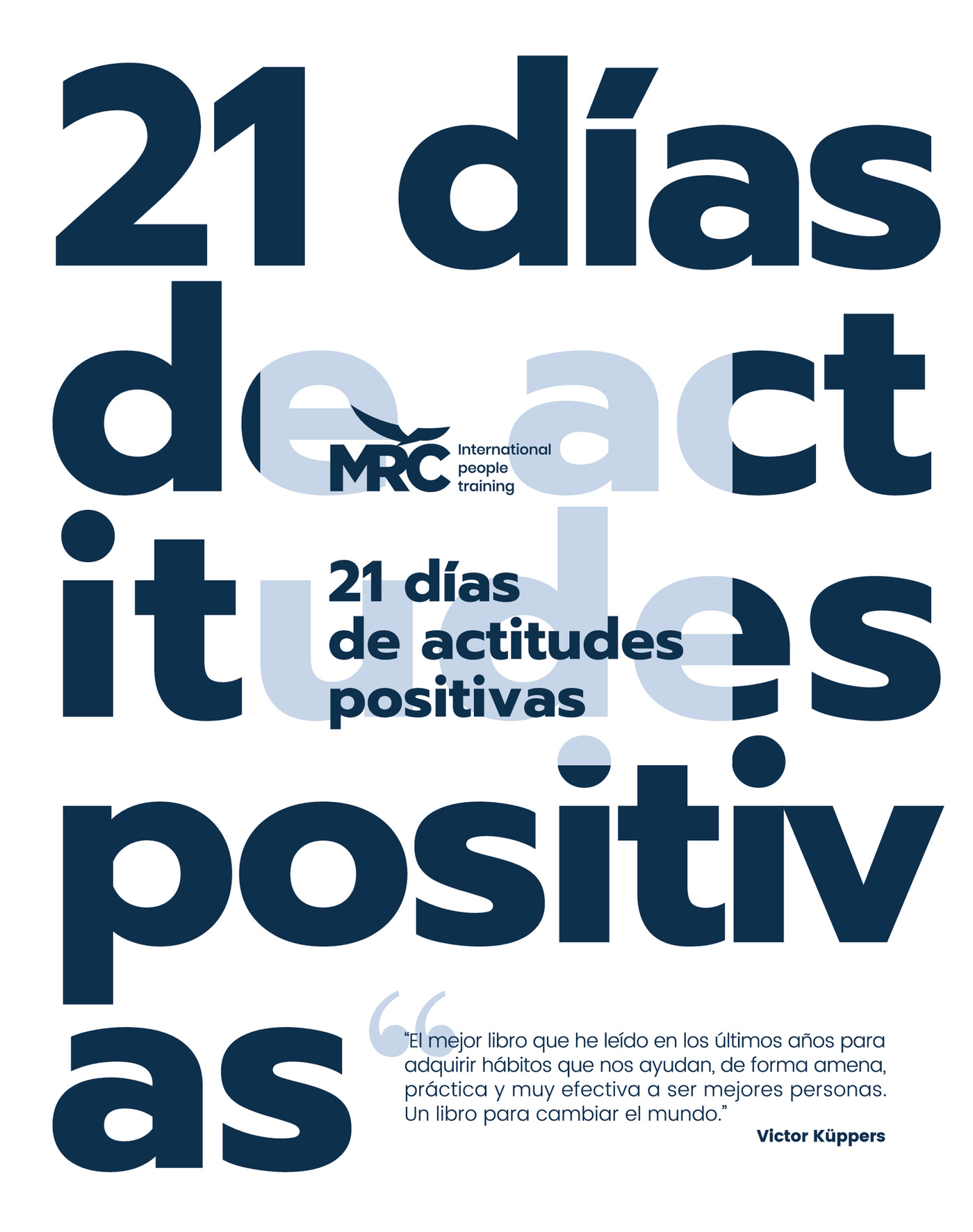 Portada de 21 días de actitudes positivas