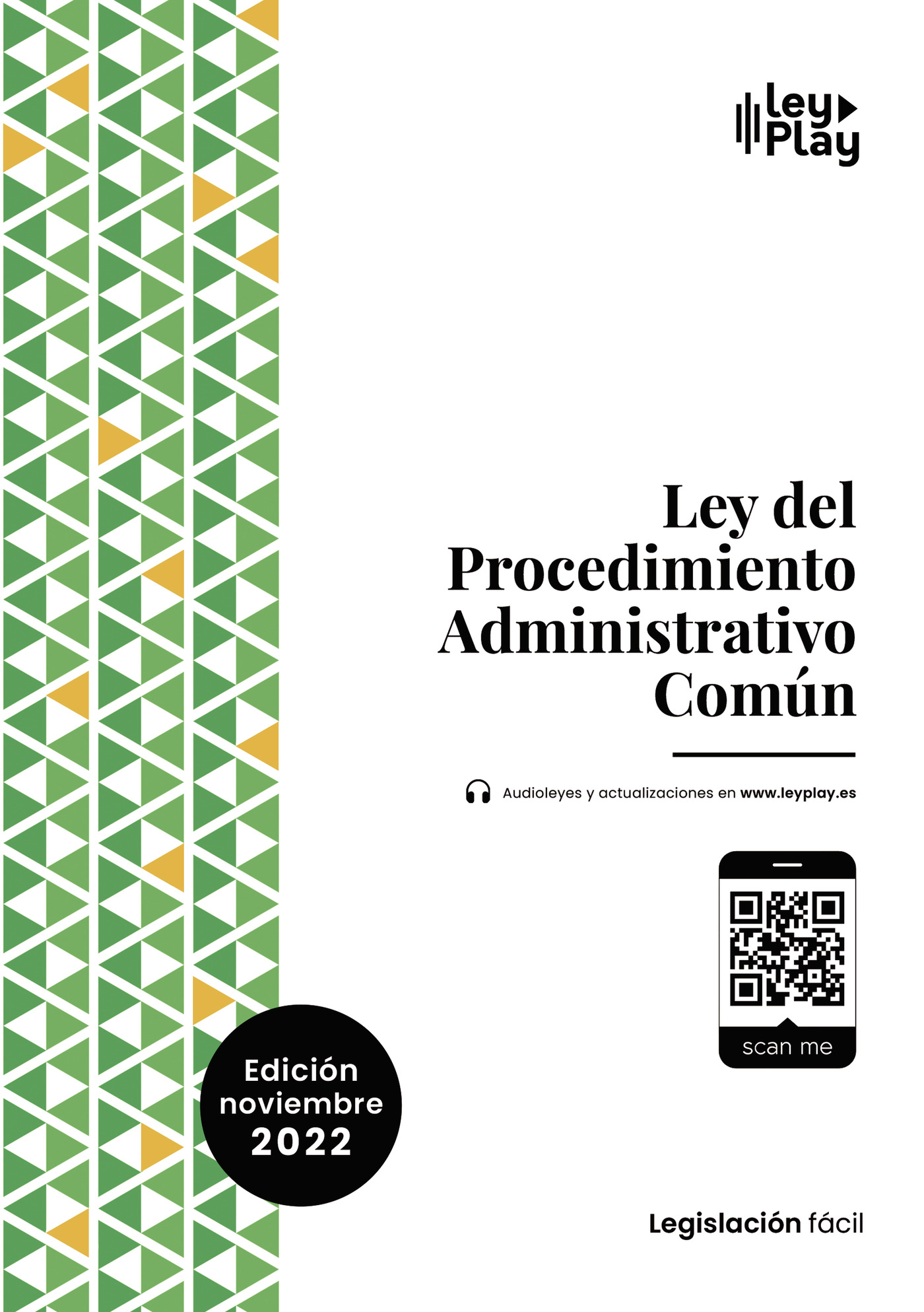 Portada de Ley Procedimiento Administrativo Común (Nov. 2022)