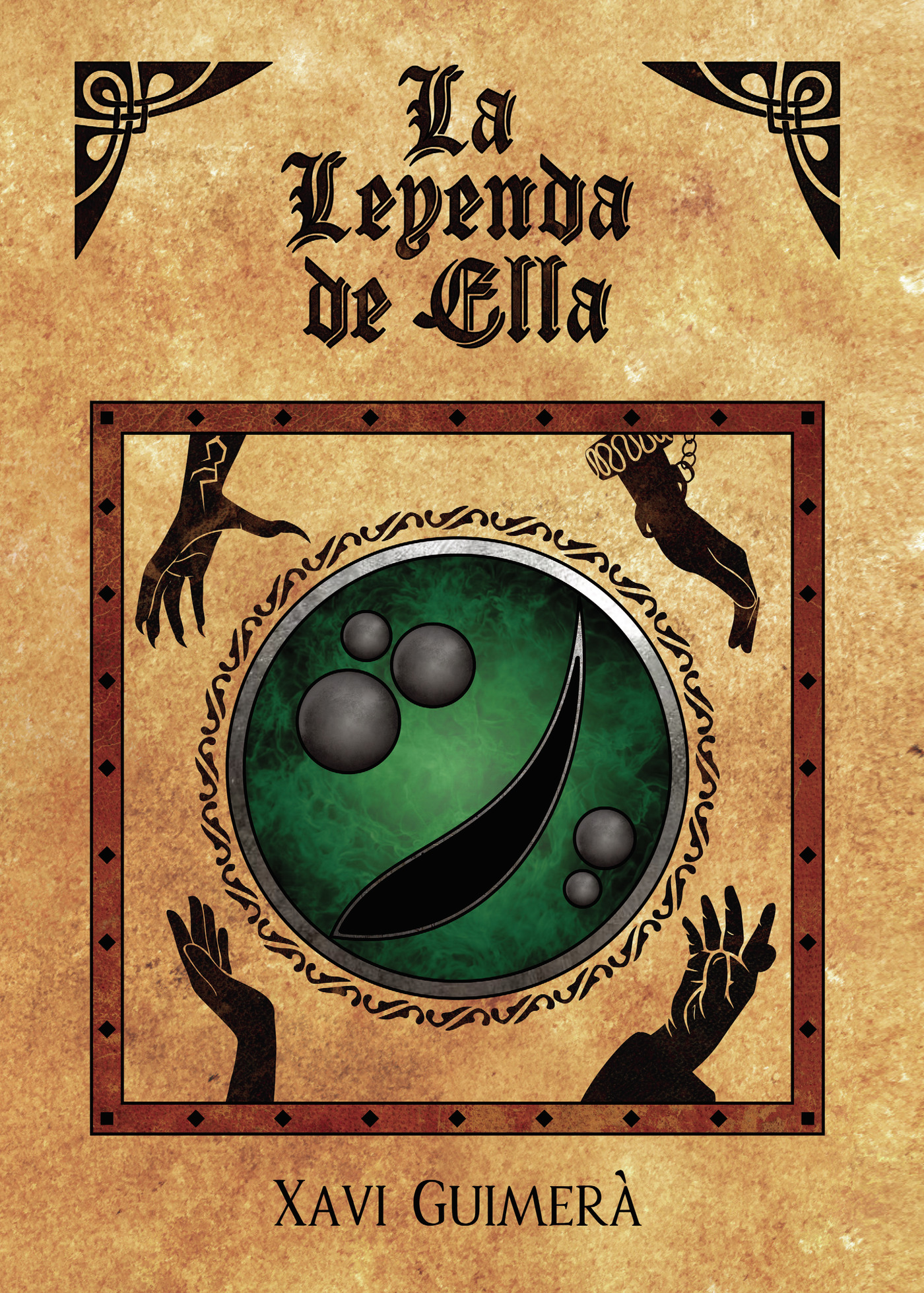 Portada de La Leyenda de Ella · Xavi Guimerà
