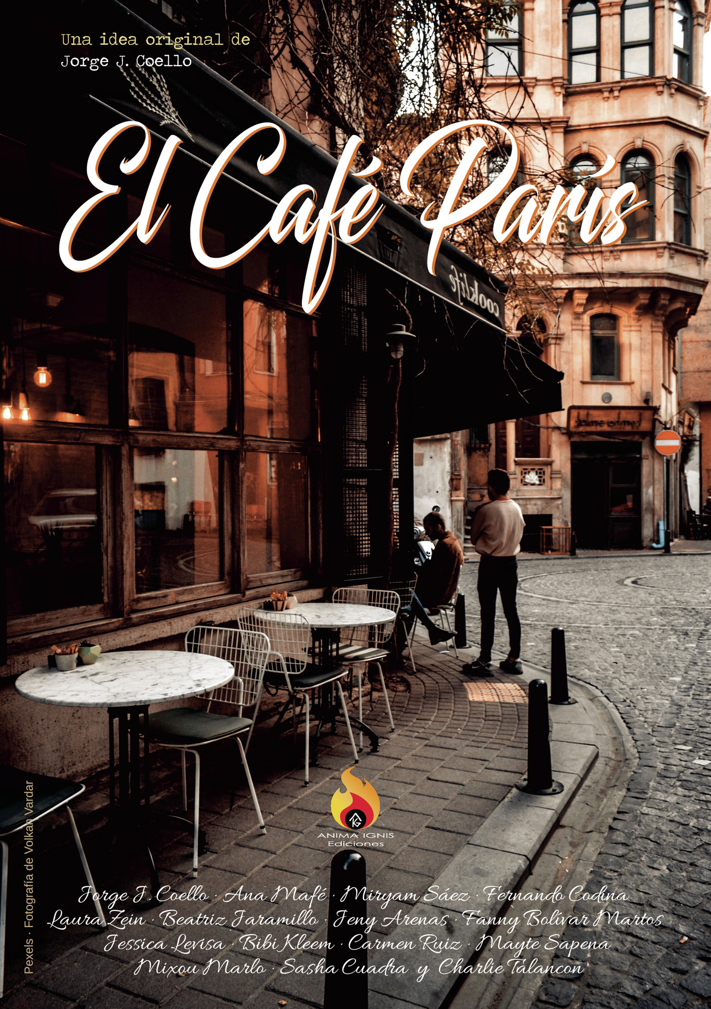 Portada de El Café París · Laura Zein, Fernando Codina, Ana Mafé, Fanny