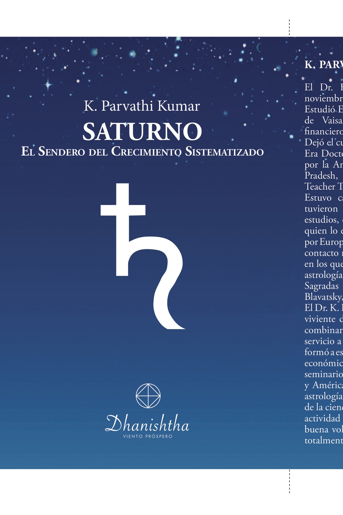 Portada de SATURNO. El Sendero del Crecimiento Sistematizado