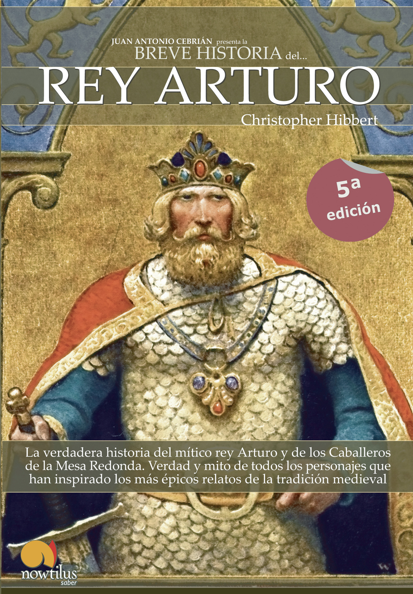 Portada de Breve historia de rey Arturo