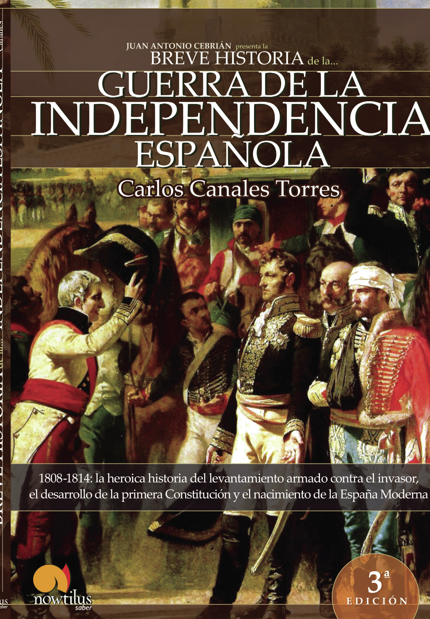 Portada de Breve historia de la Guerra de Independencia española