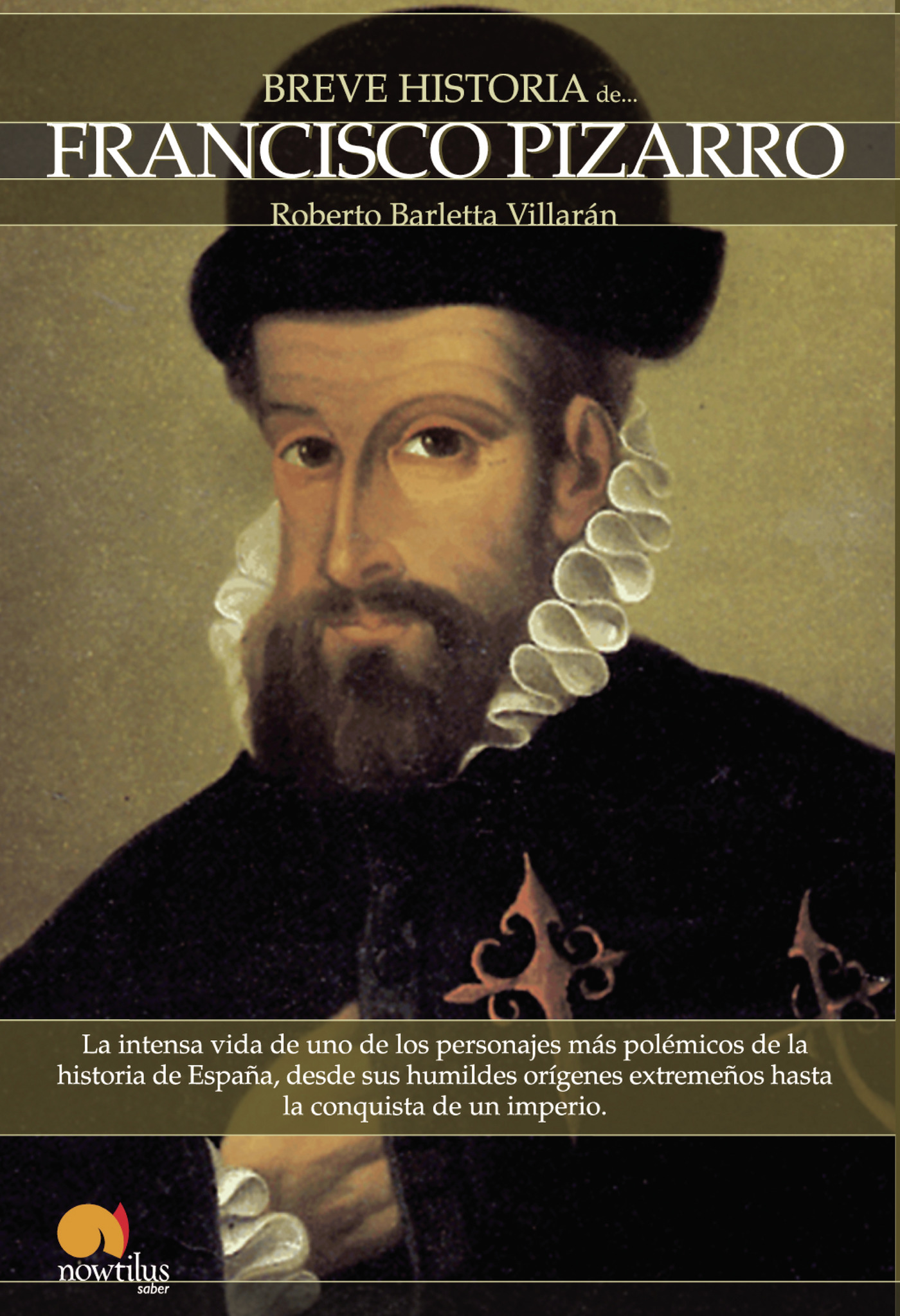 Portada de Breve historia de Francisco Pizarro