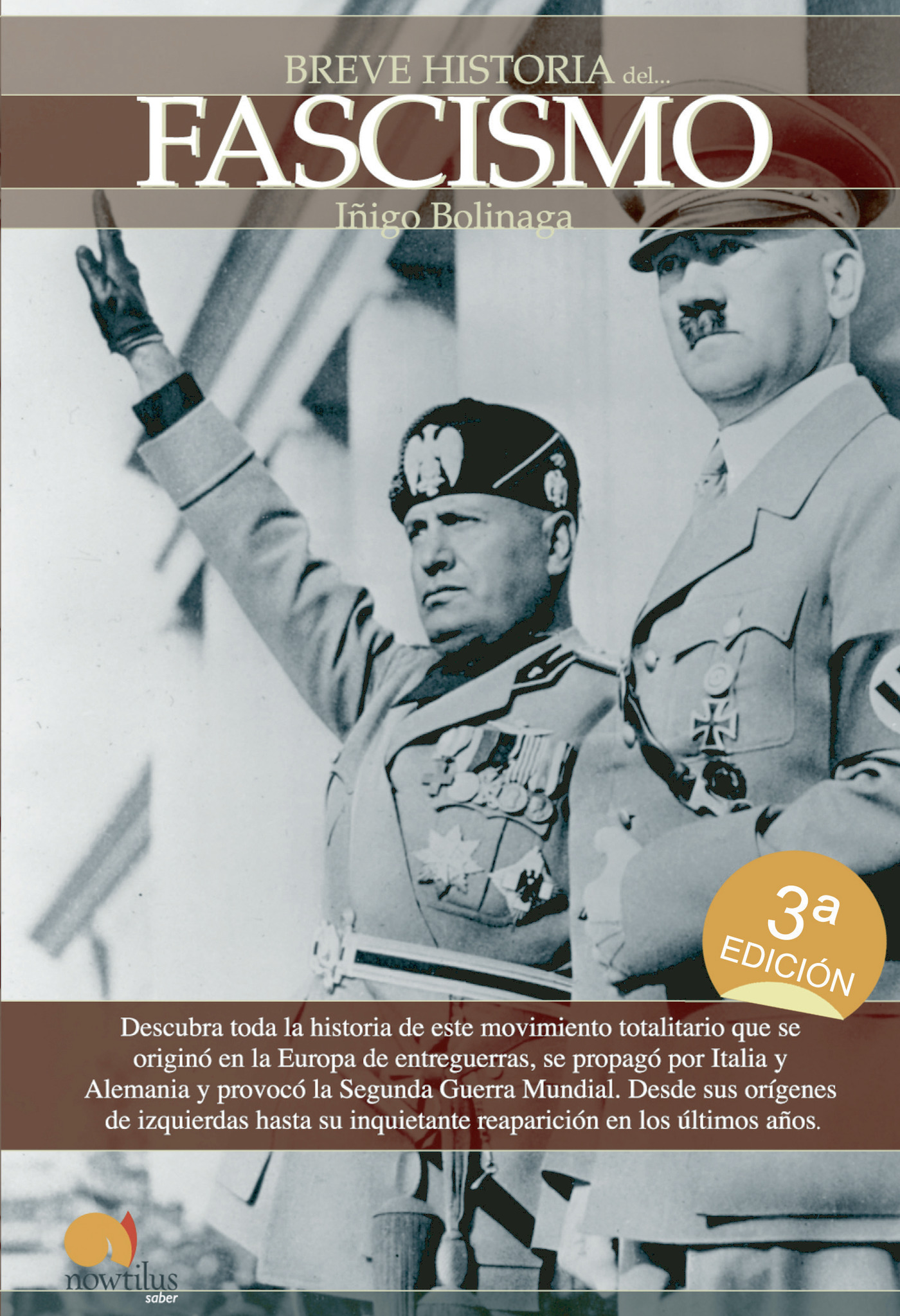 Portada de Breve historia del Fascismo · Íñigo Bolinaga