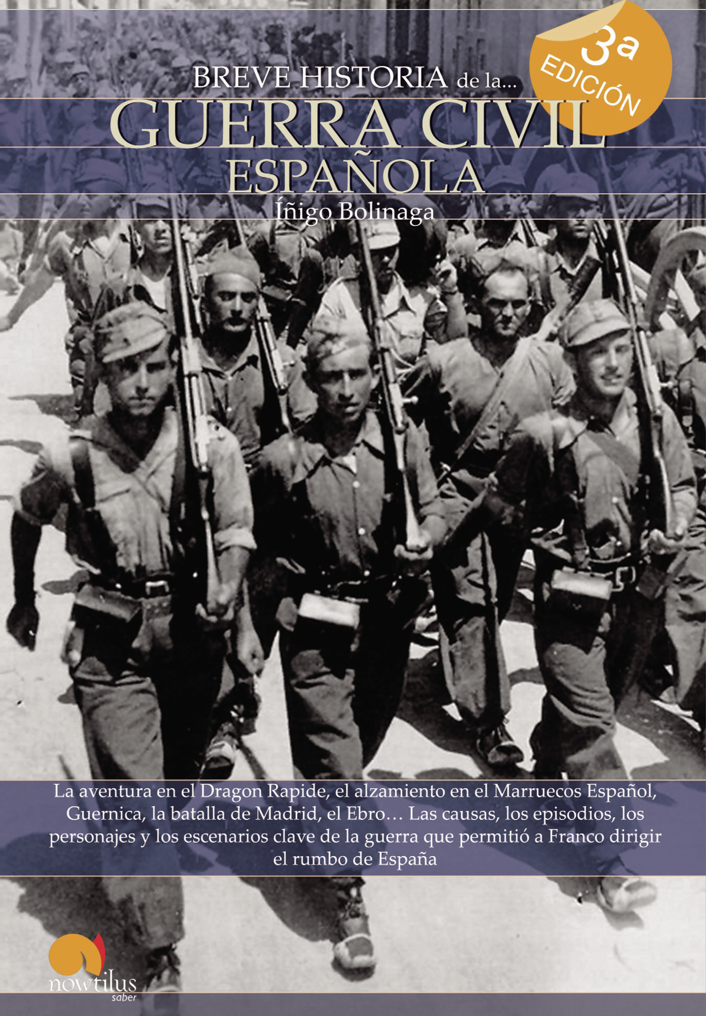 Portada de Breve historia de la Guerra Civil Española
