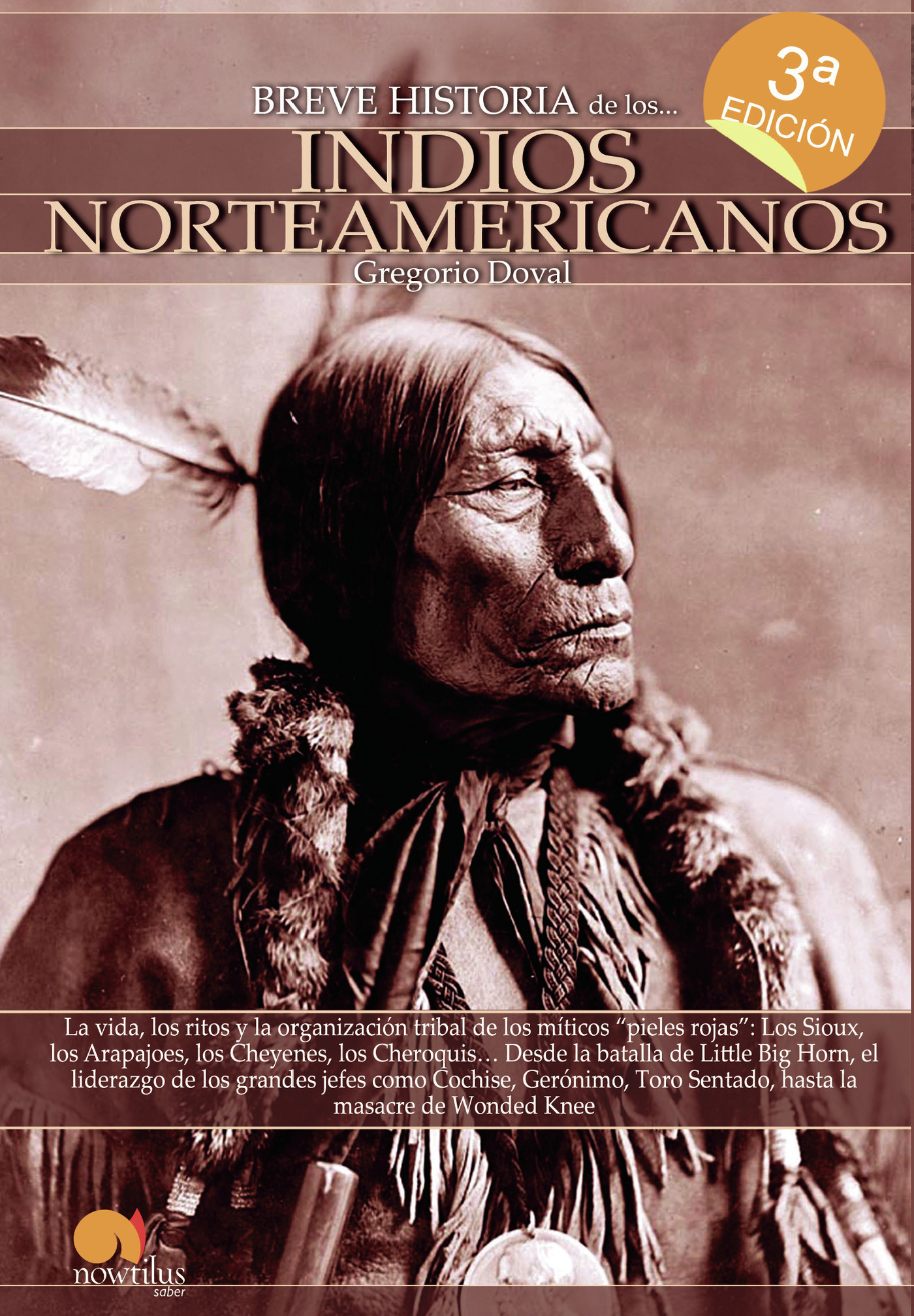Portada de Breve historia de los indios norteamericanos
