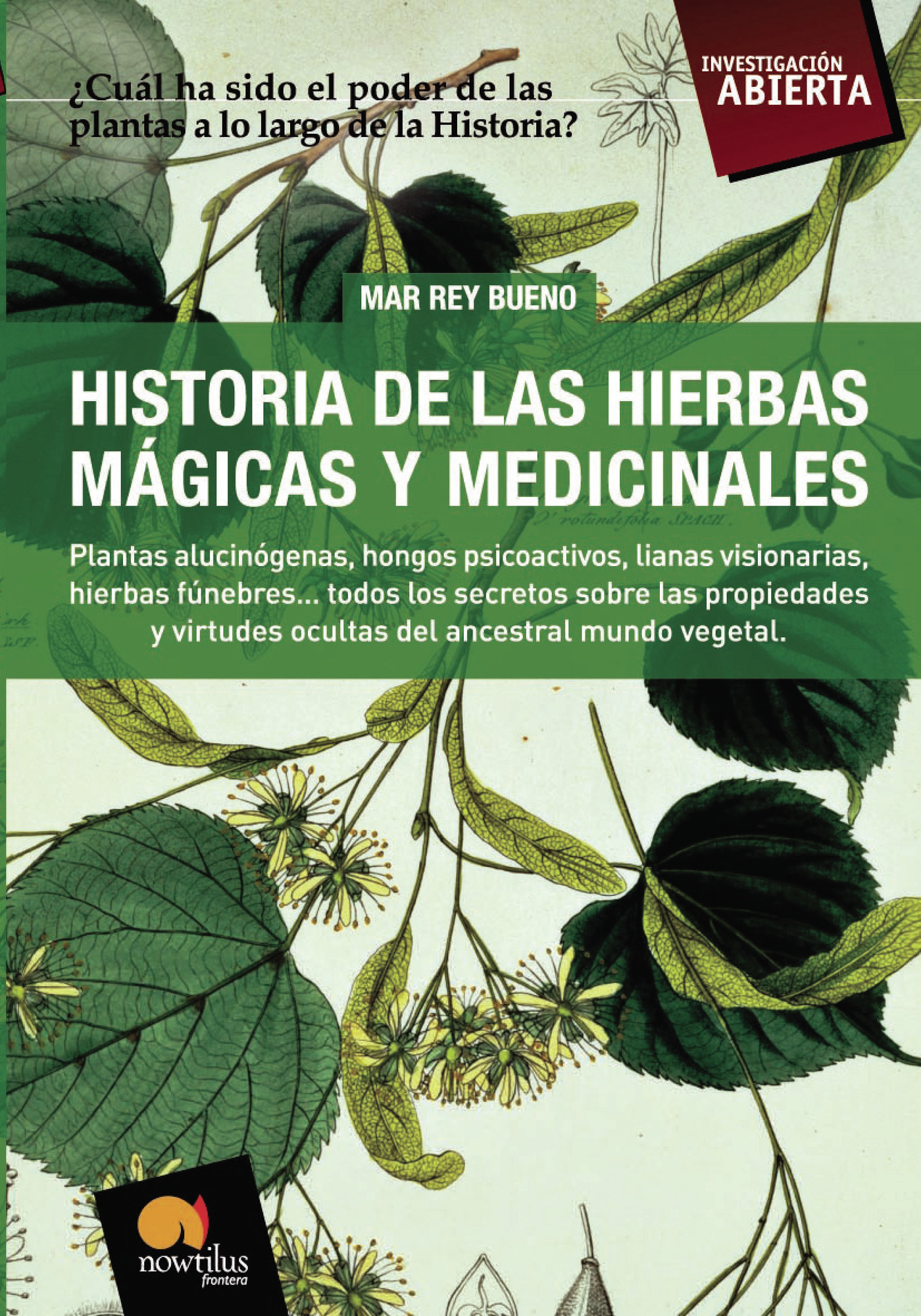 Portada de Historia de las hierbas mágicas y medicinales