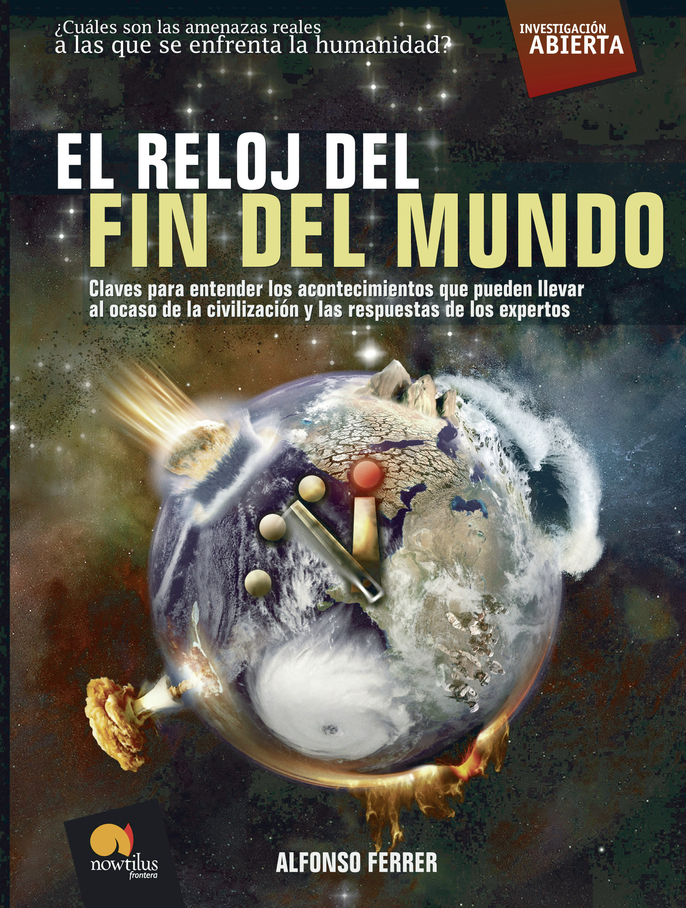 Portada de El reloj del fin del mundo