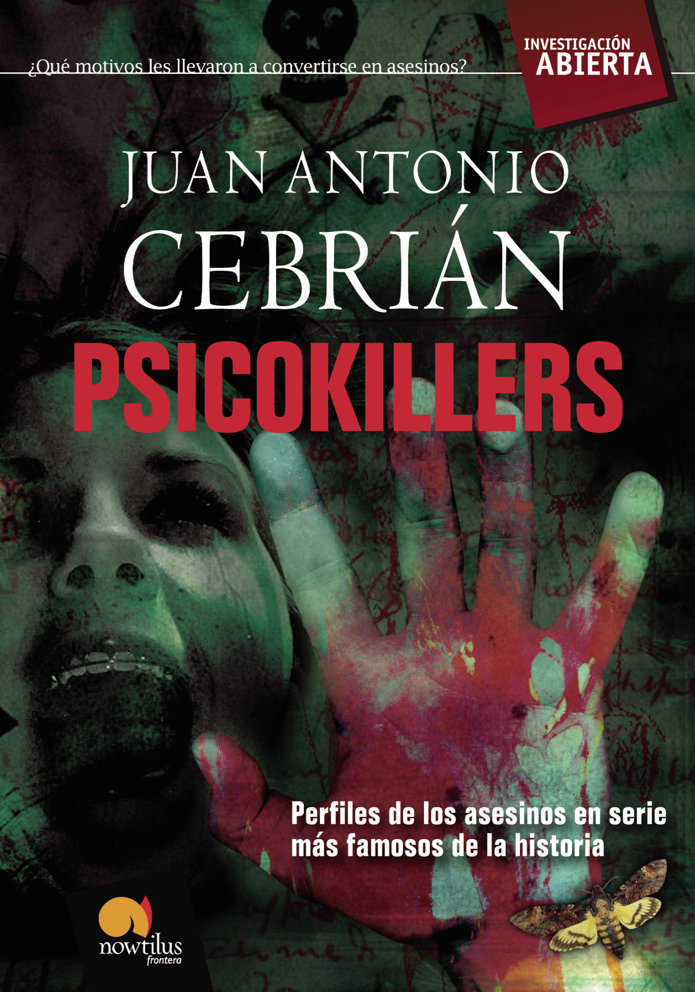 Portada de Psicokillers · Juan Antonio Cebrián