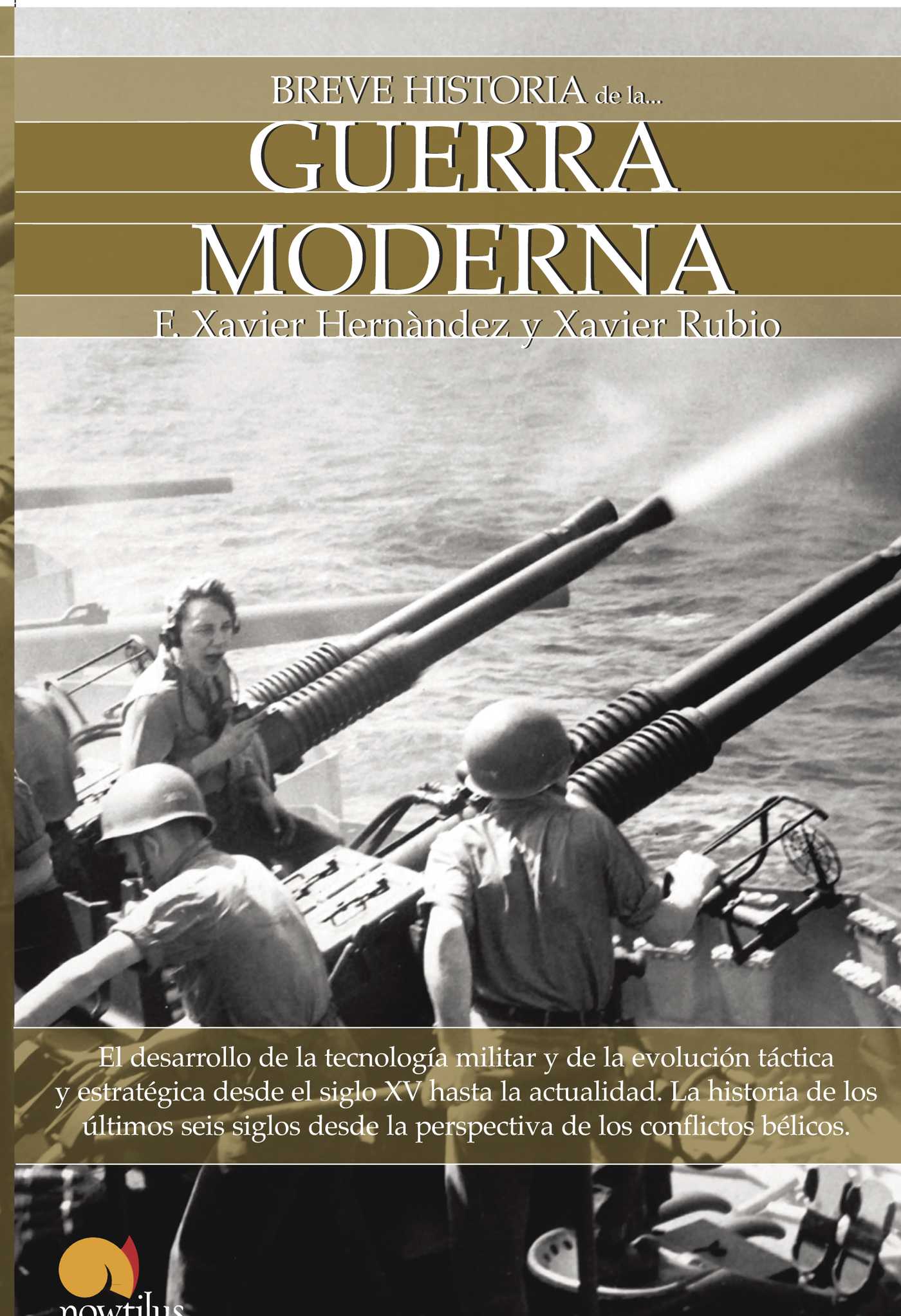 Portada de Breve historia de la guerra moderna