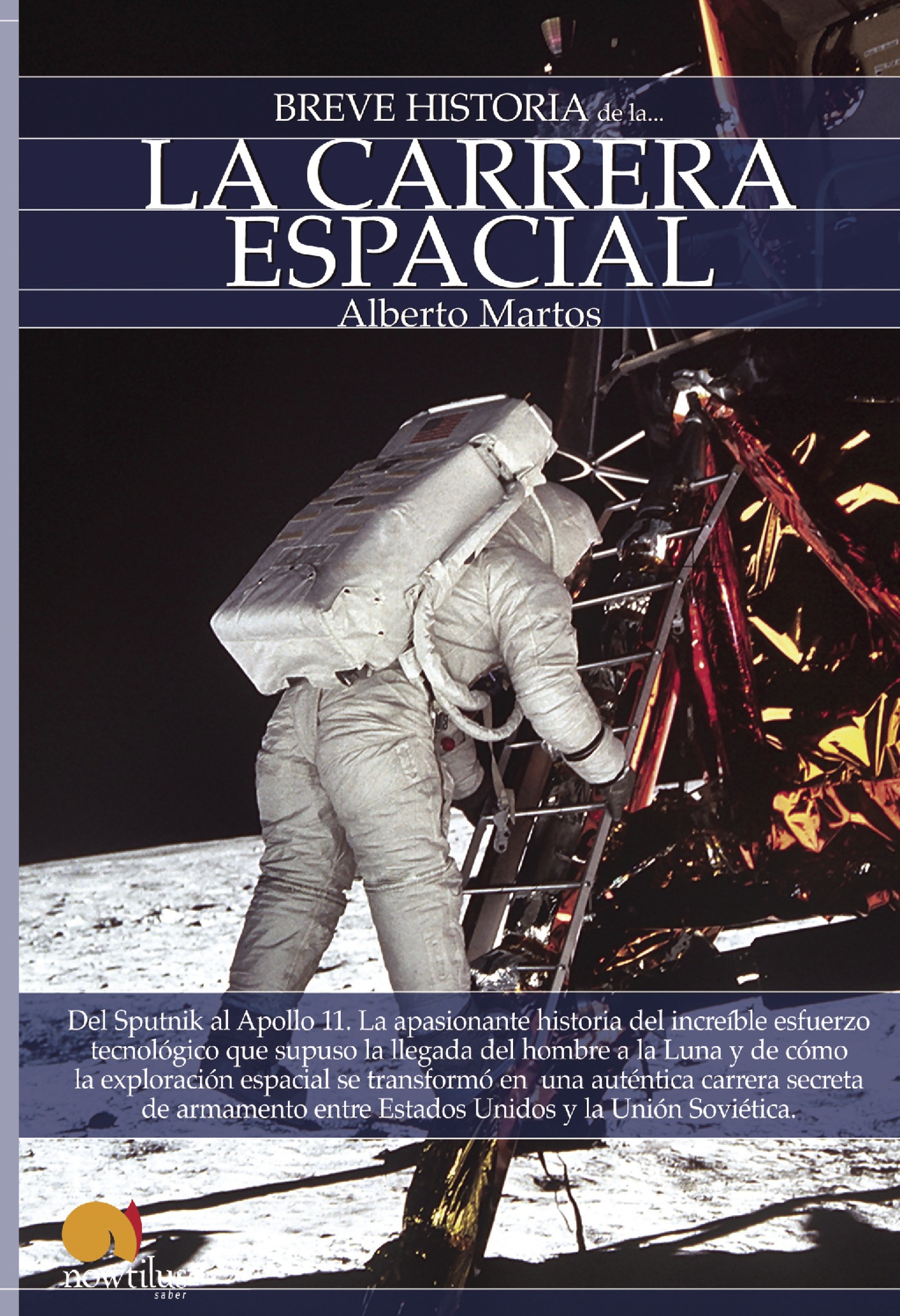 Portada de Breve historia de la carrera espacial