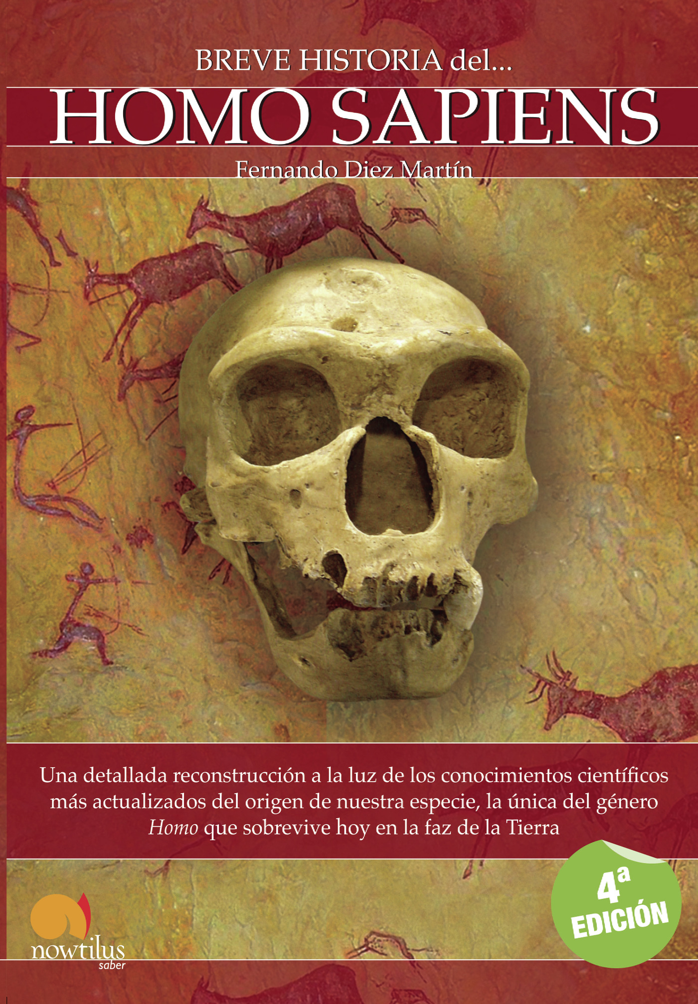 Portada de Breve historia del Homo Sapiens