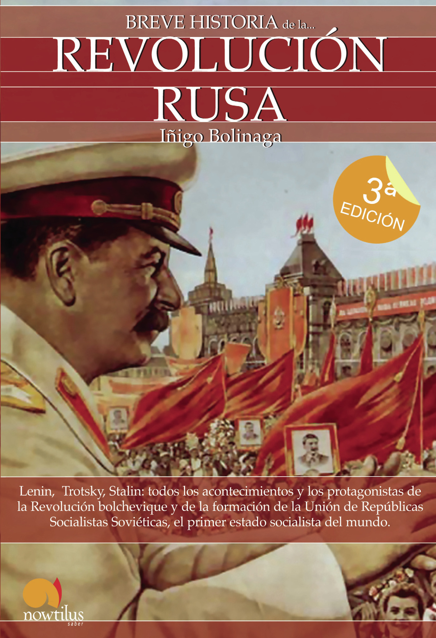 Portada de Breve historia de la Revolución rusa