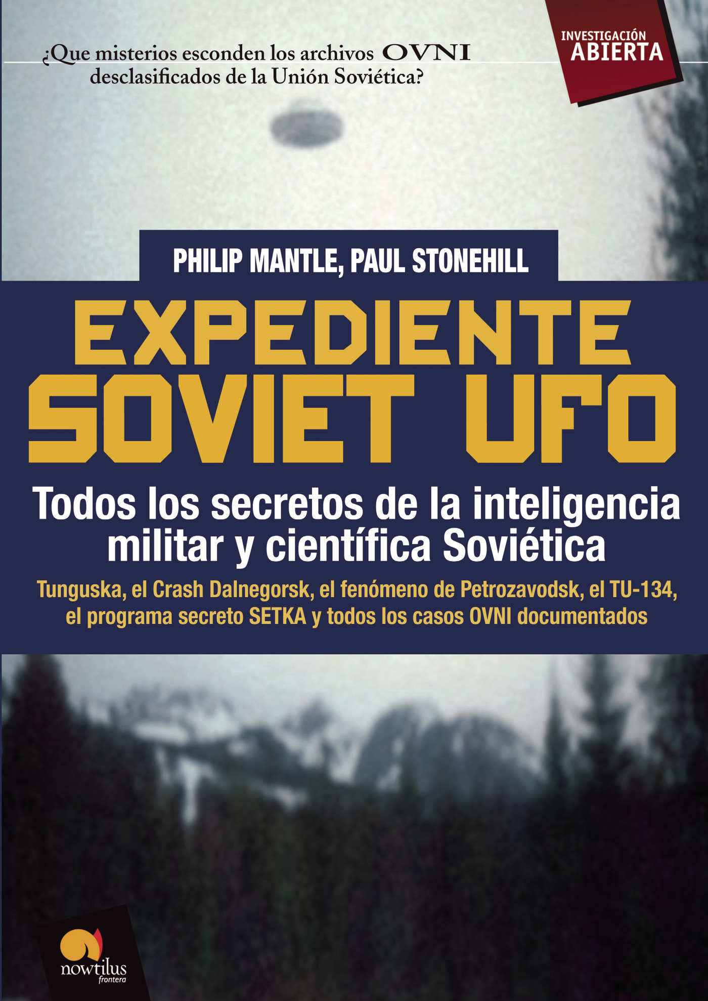 Portada de Expediente Soviet UFO