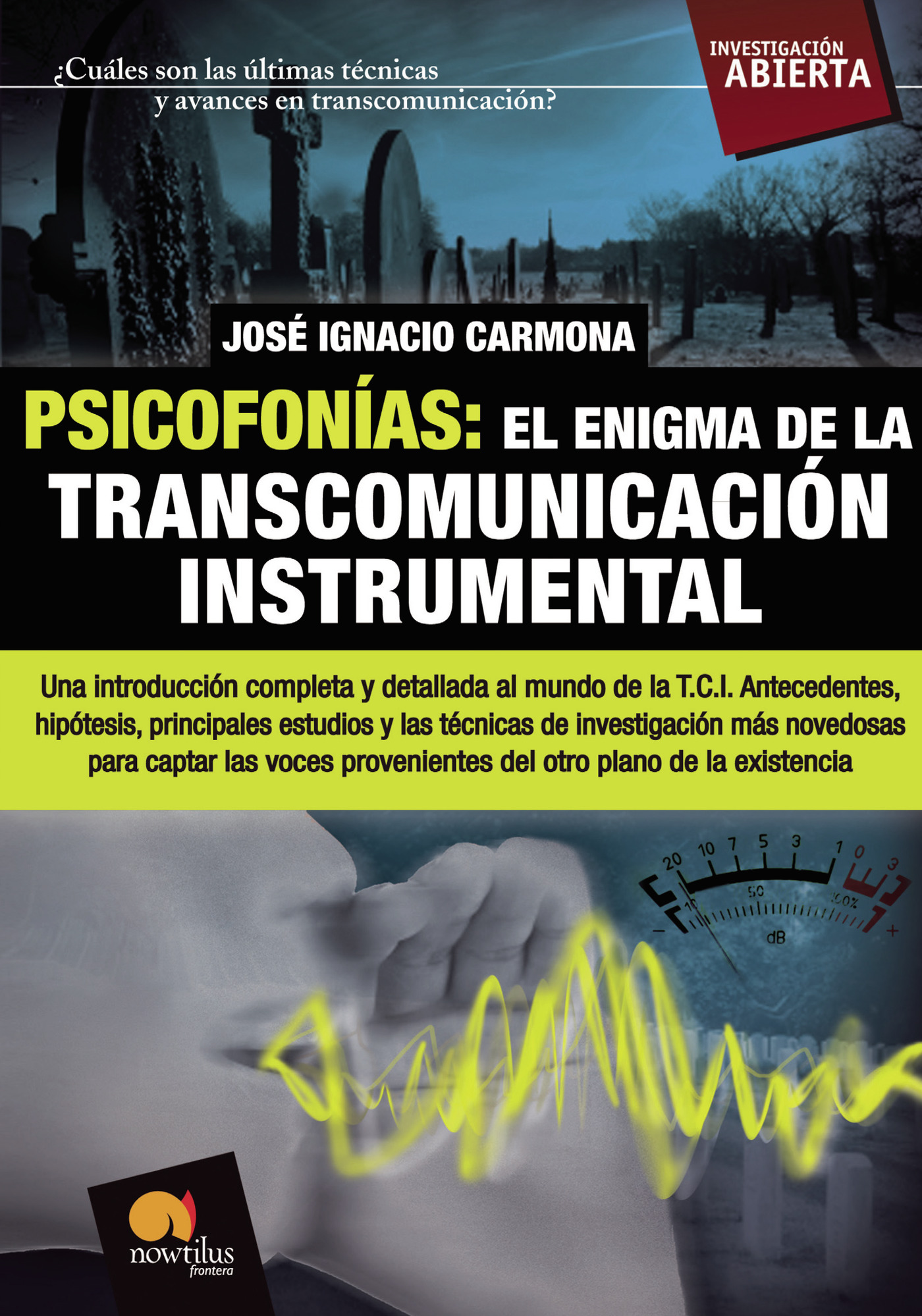 Portada de Psicofonías: el enigma de la transcomunicación instrumental
