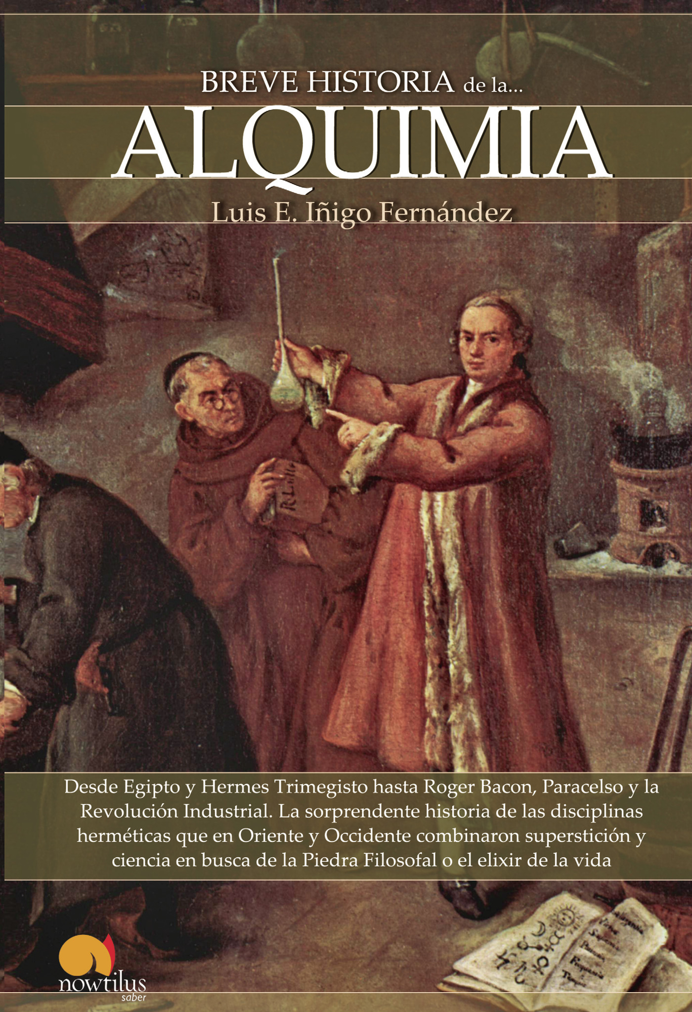 Portada de Breve historia de la alquimia