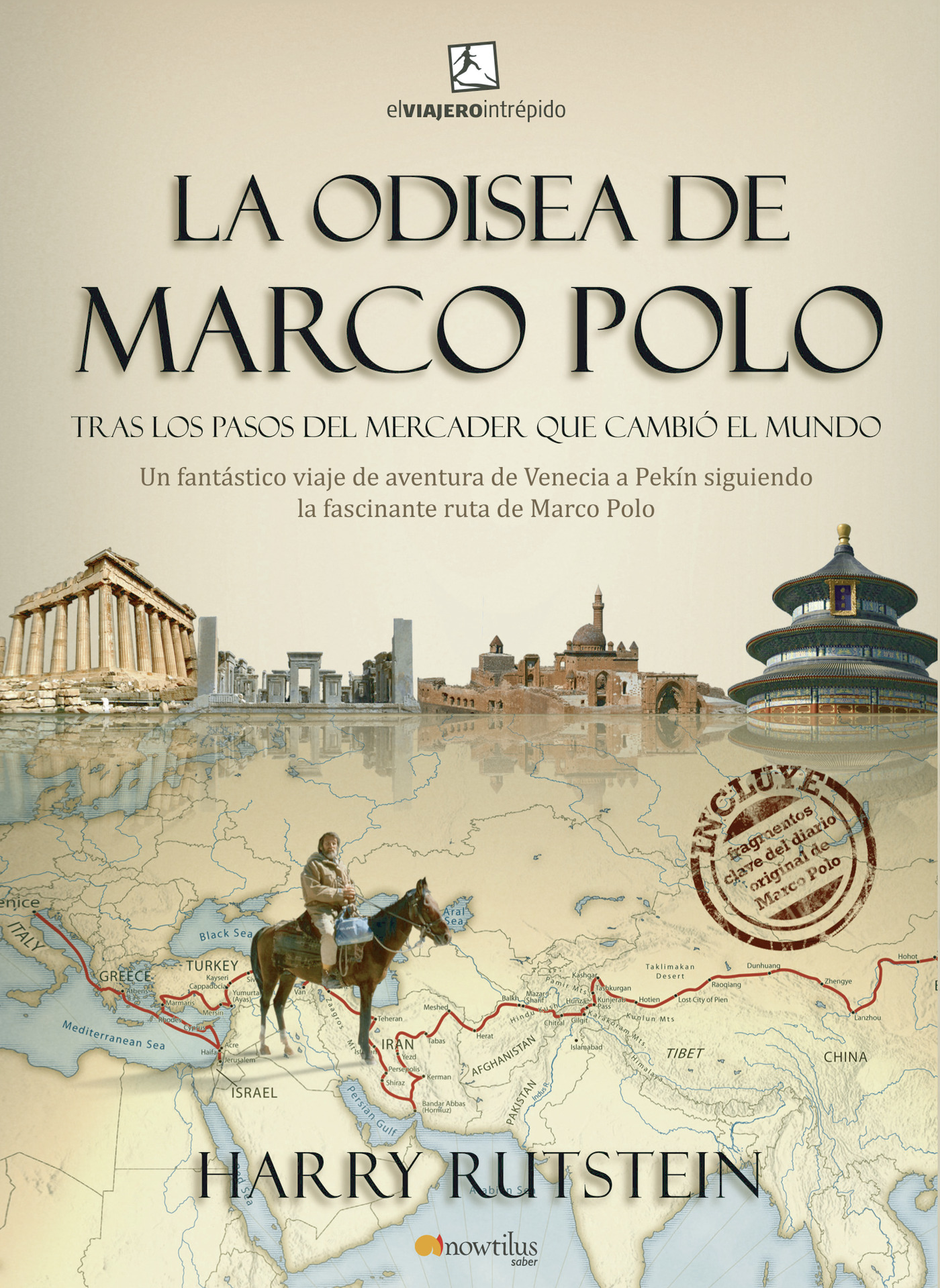 Portada de La odisea de Marco Polo