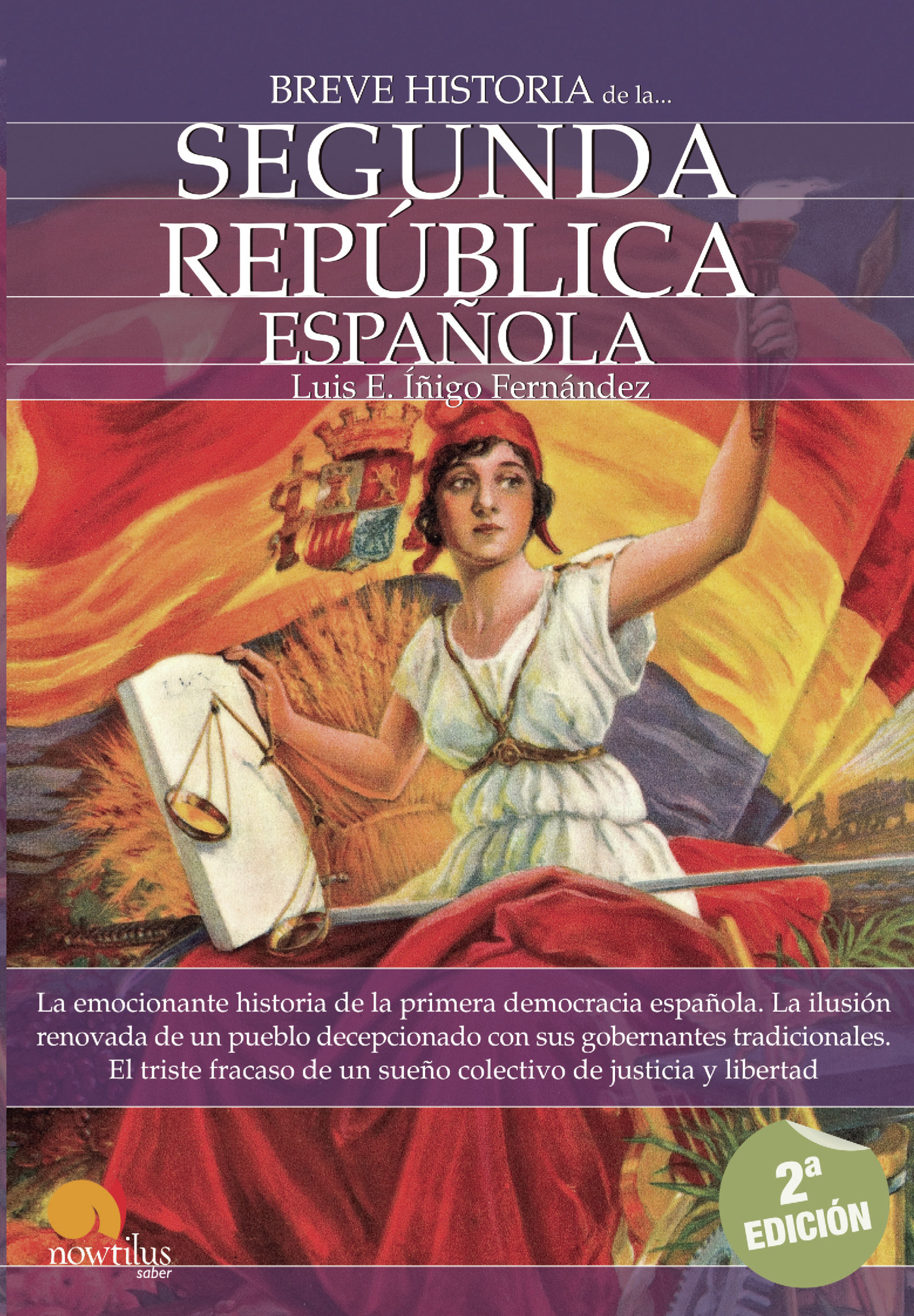 Portada de Breve historia de la Segunda República española