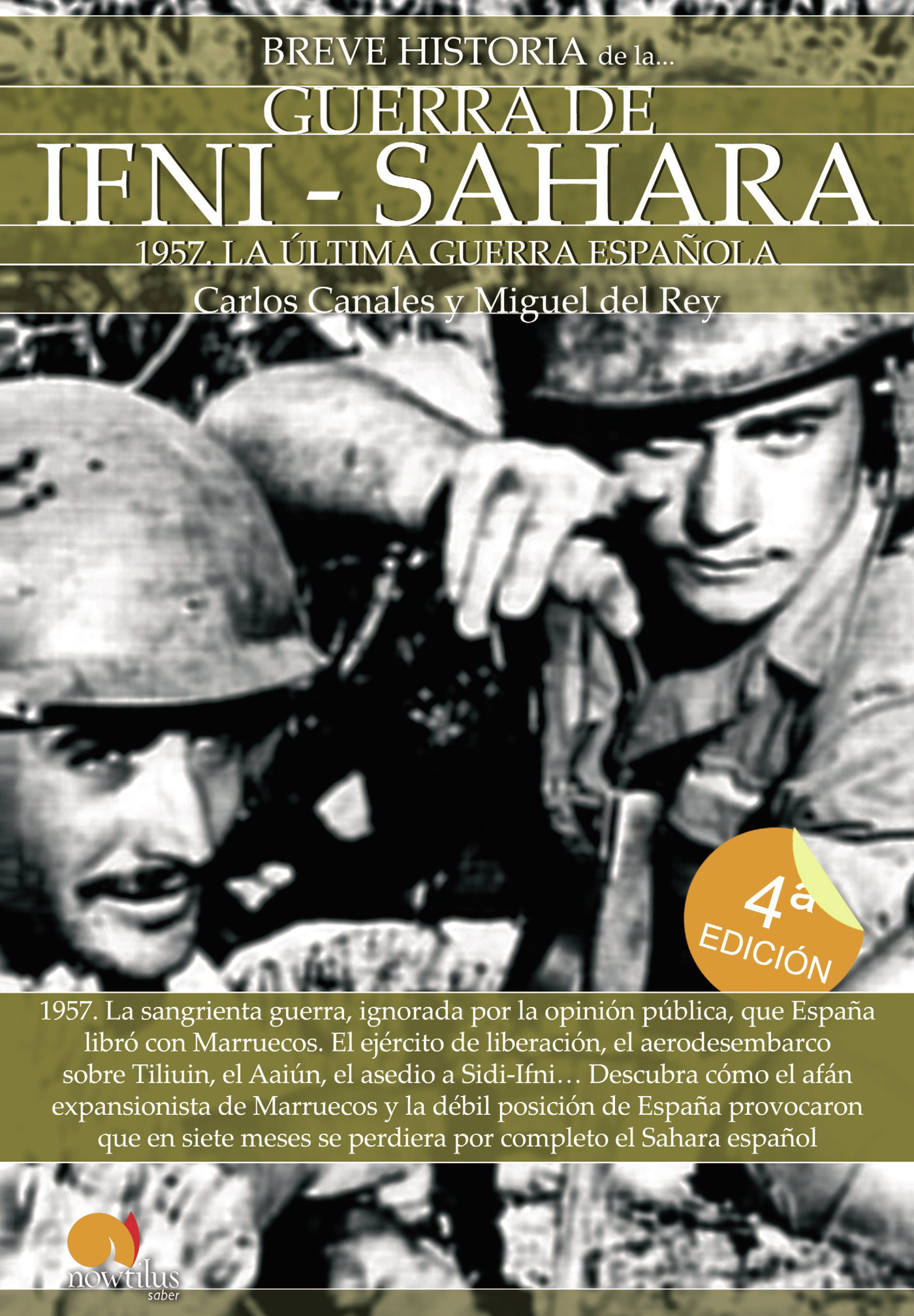 Portada de Breve historia de la Guerra de Ifni-Sáhara