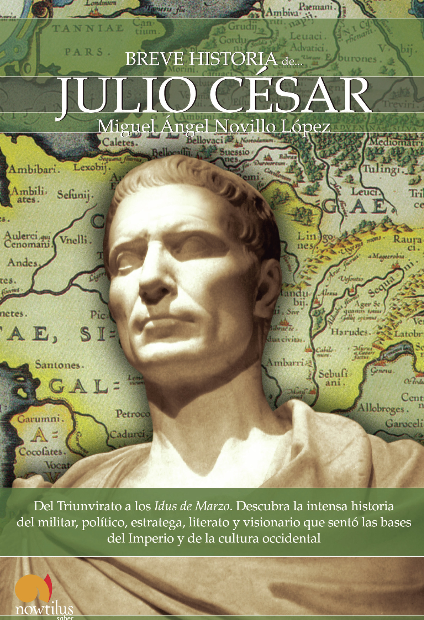 Portada de Breve historia de Julio César
