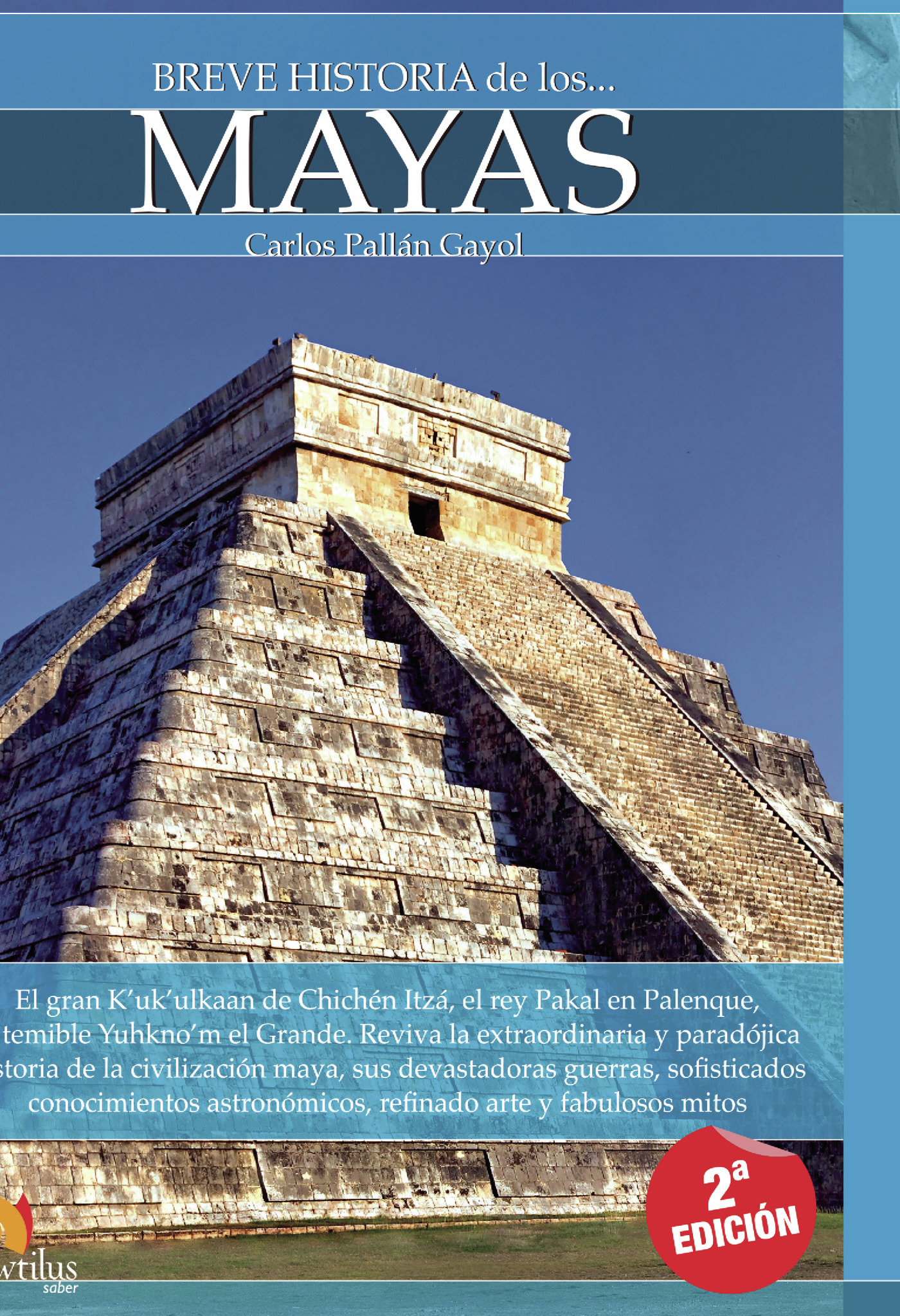 Portada de Breve historia de los mayas