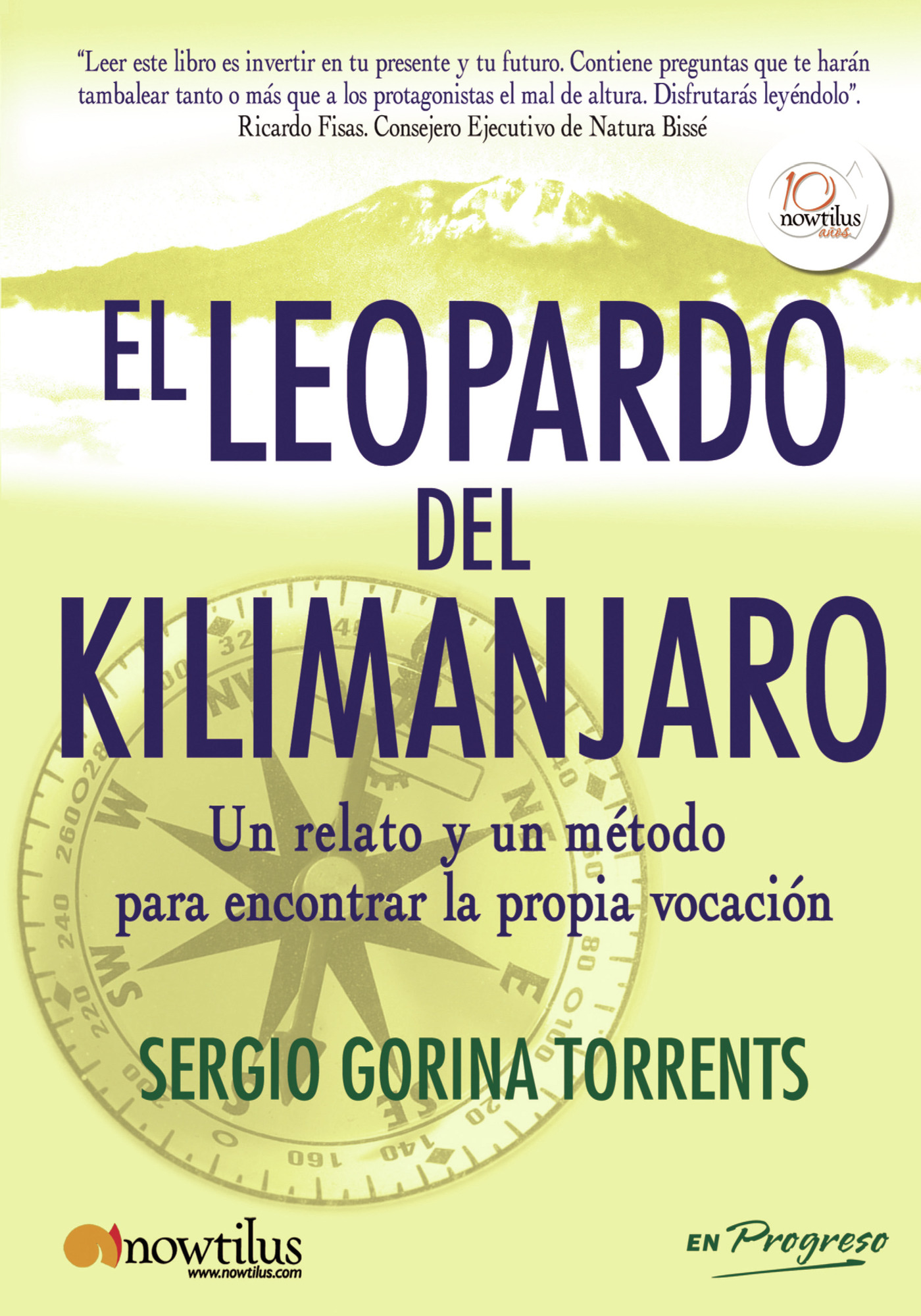 Portada de El leopardo del Kilimanjaro · Sergio Gorina