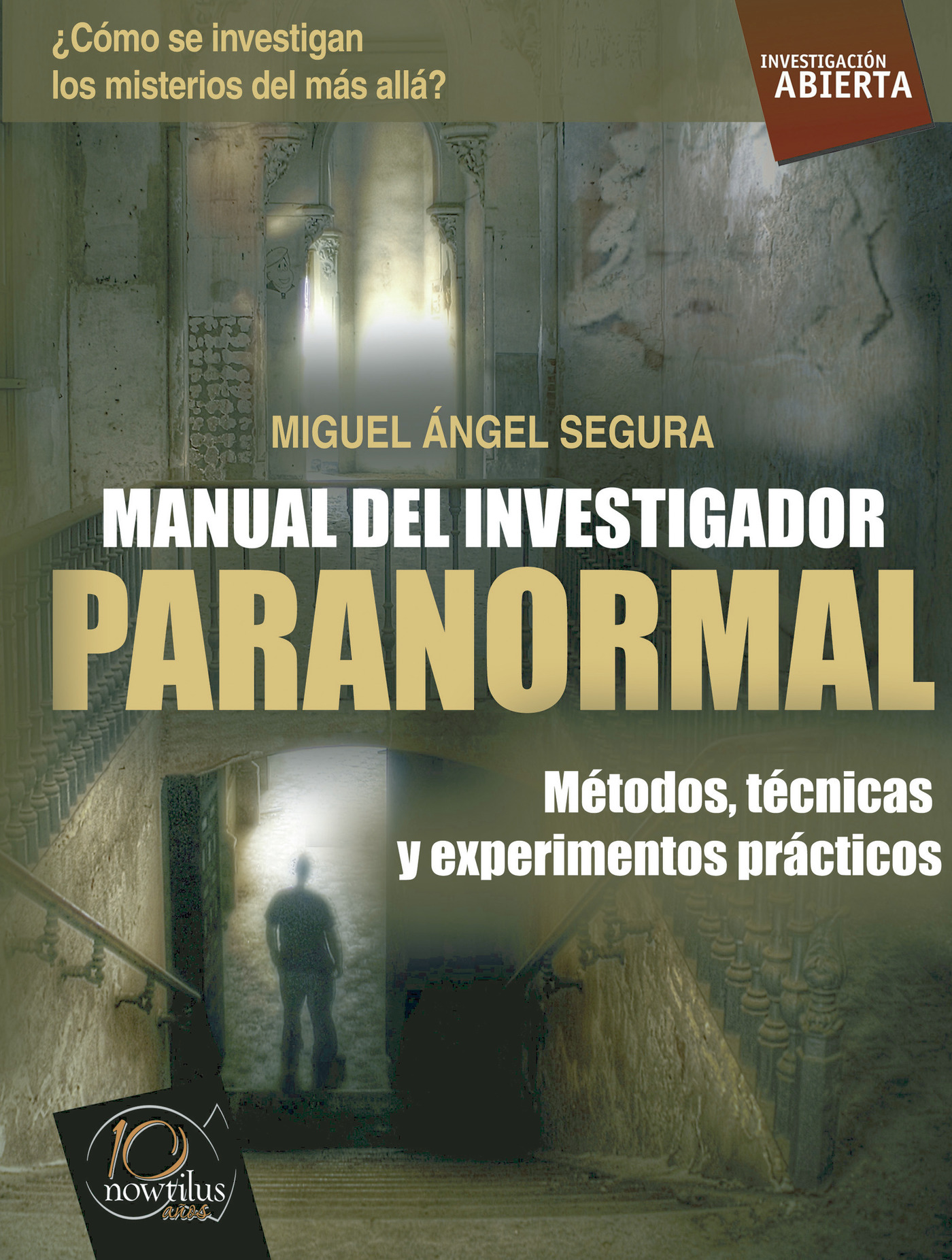 Portada de Manual del investigador paranormal