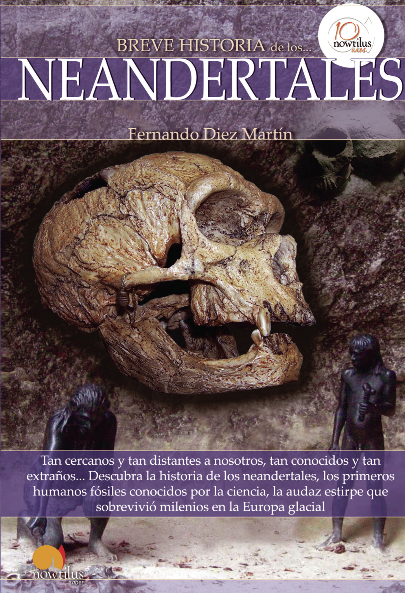 Portada de Breve historia de los neandertales