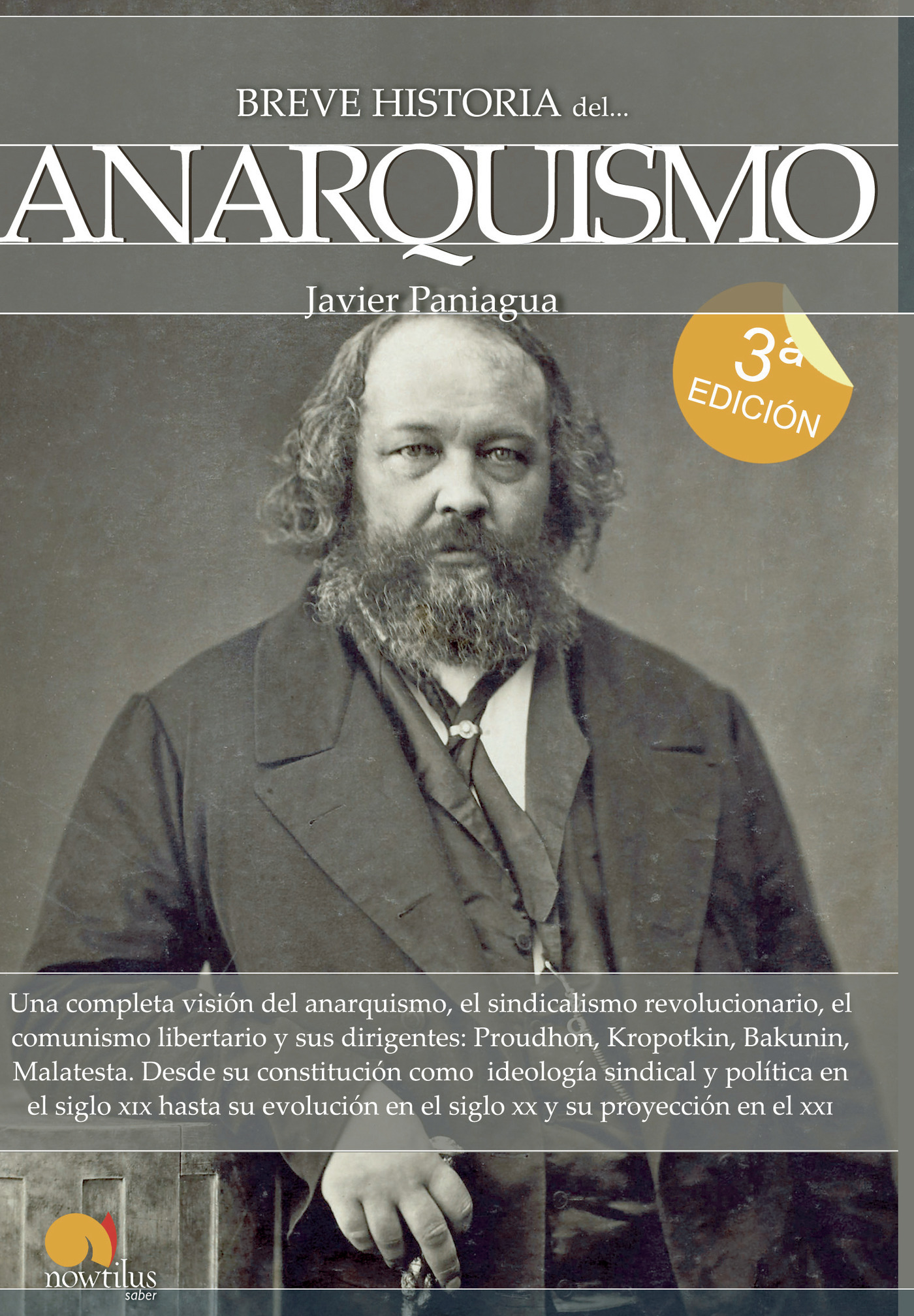 Portada de Breve historia del anarquismo